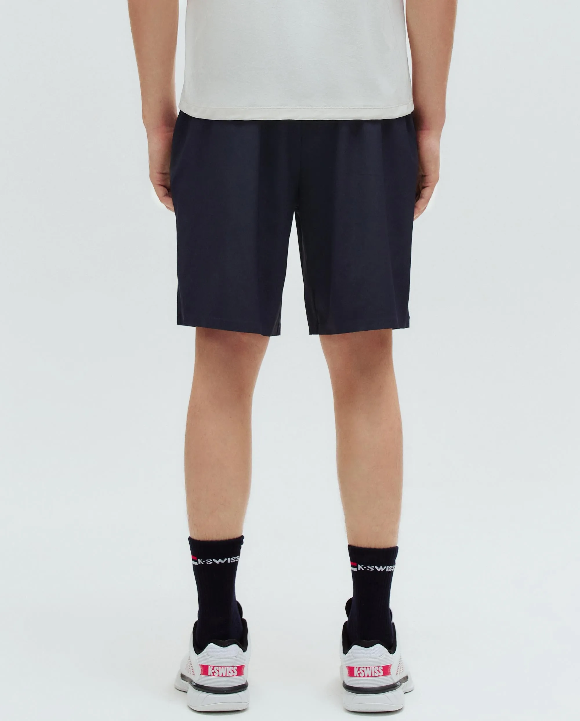1010680-495 | LOGO WOVEN SHORTS | BLUE/MISC