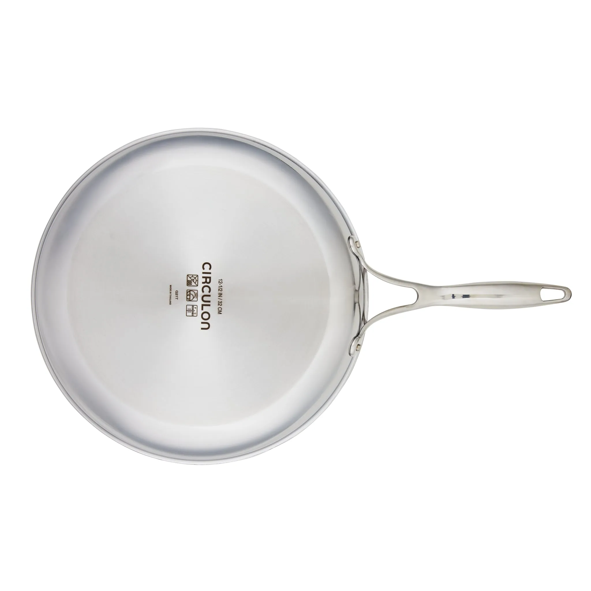 11-Piece Clad Stainless Steel and Hybrid Nonstick Cookware Set