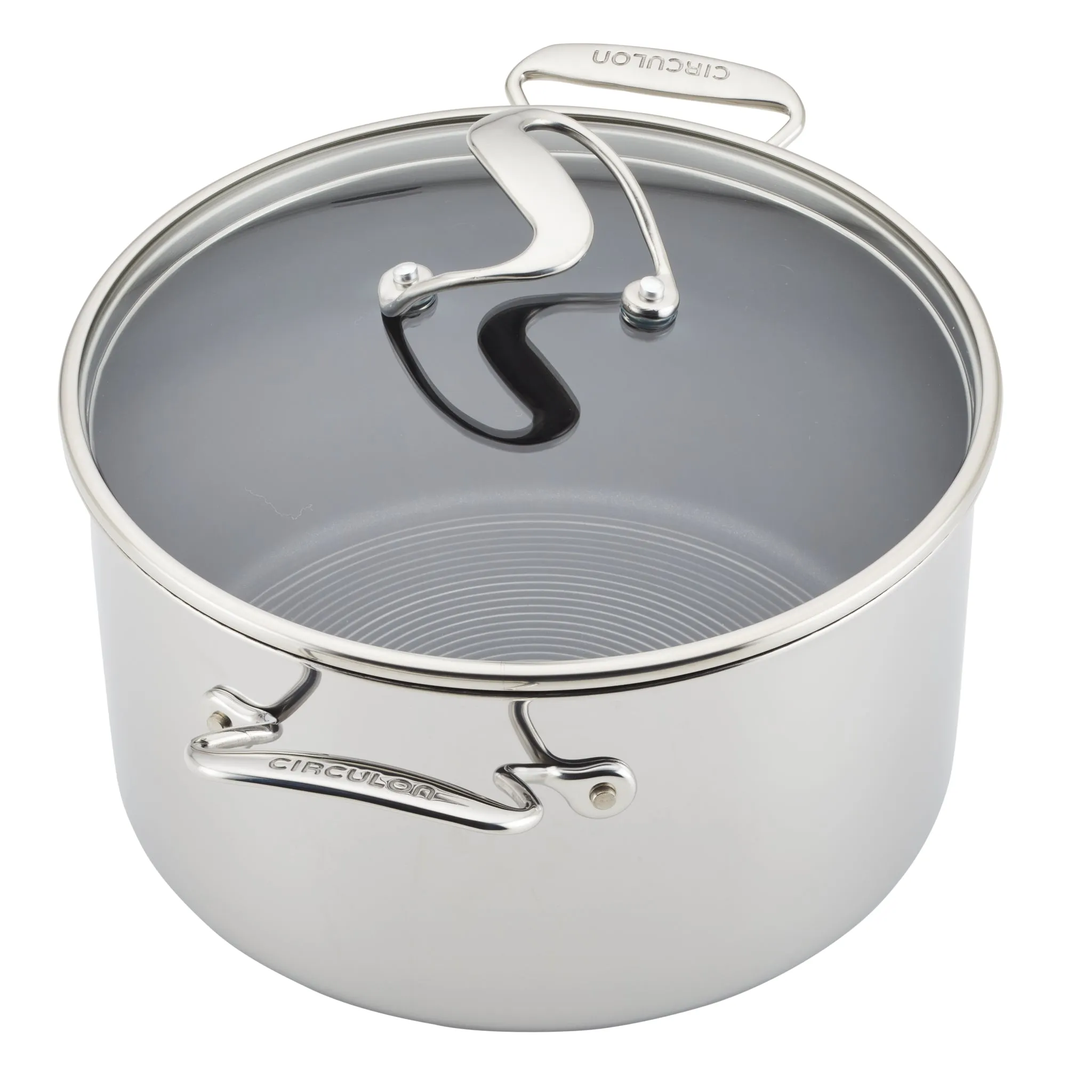 11-Piece Clad Stainless Steel and Hybrid Nonstick Cookware Set