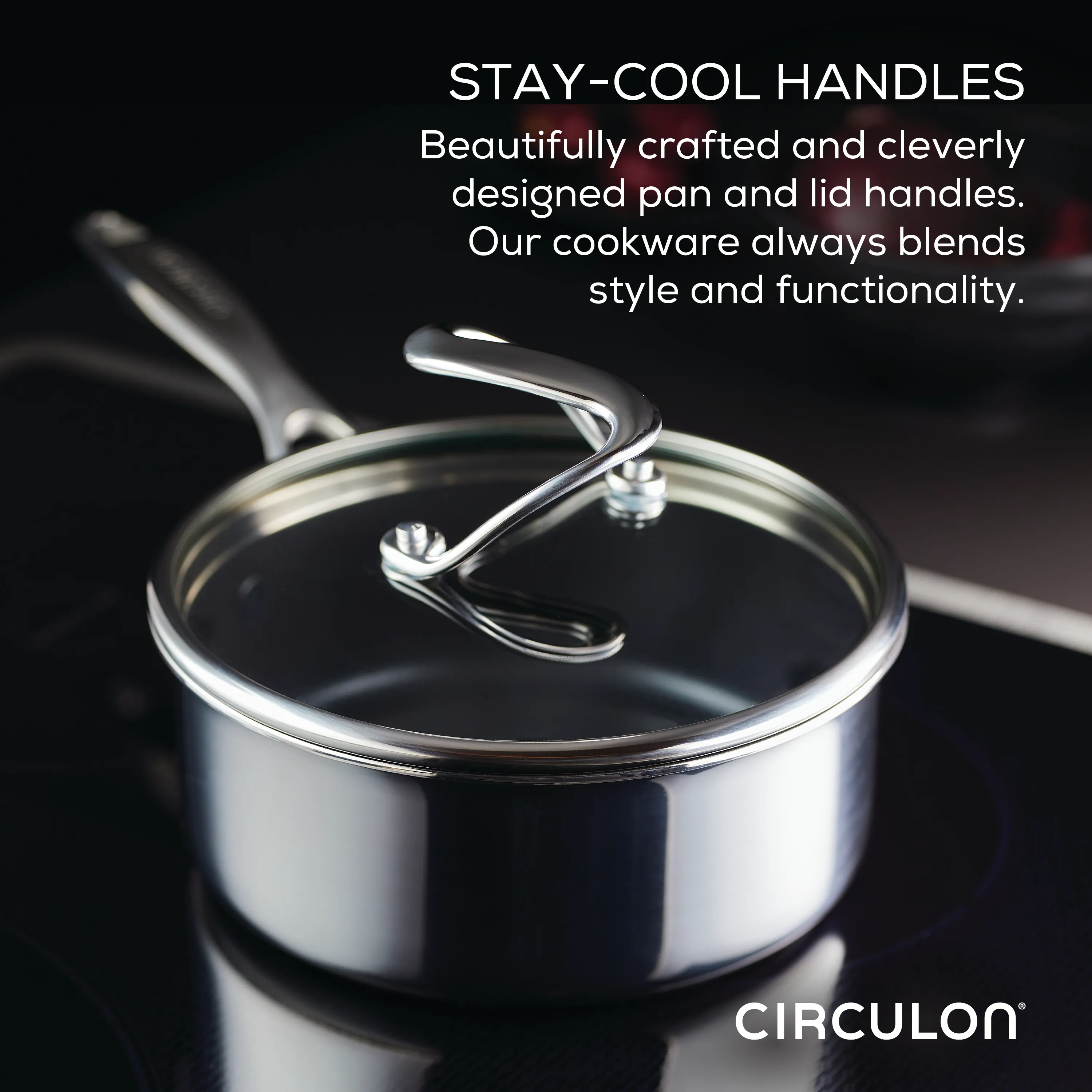 11-Piece Clad Stainless Steel and Hybrid Nonstick Cookware Set