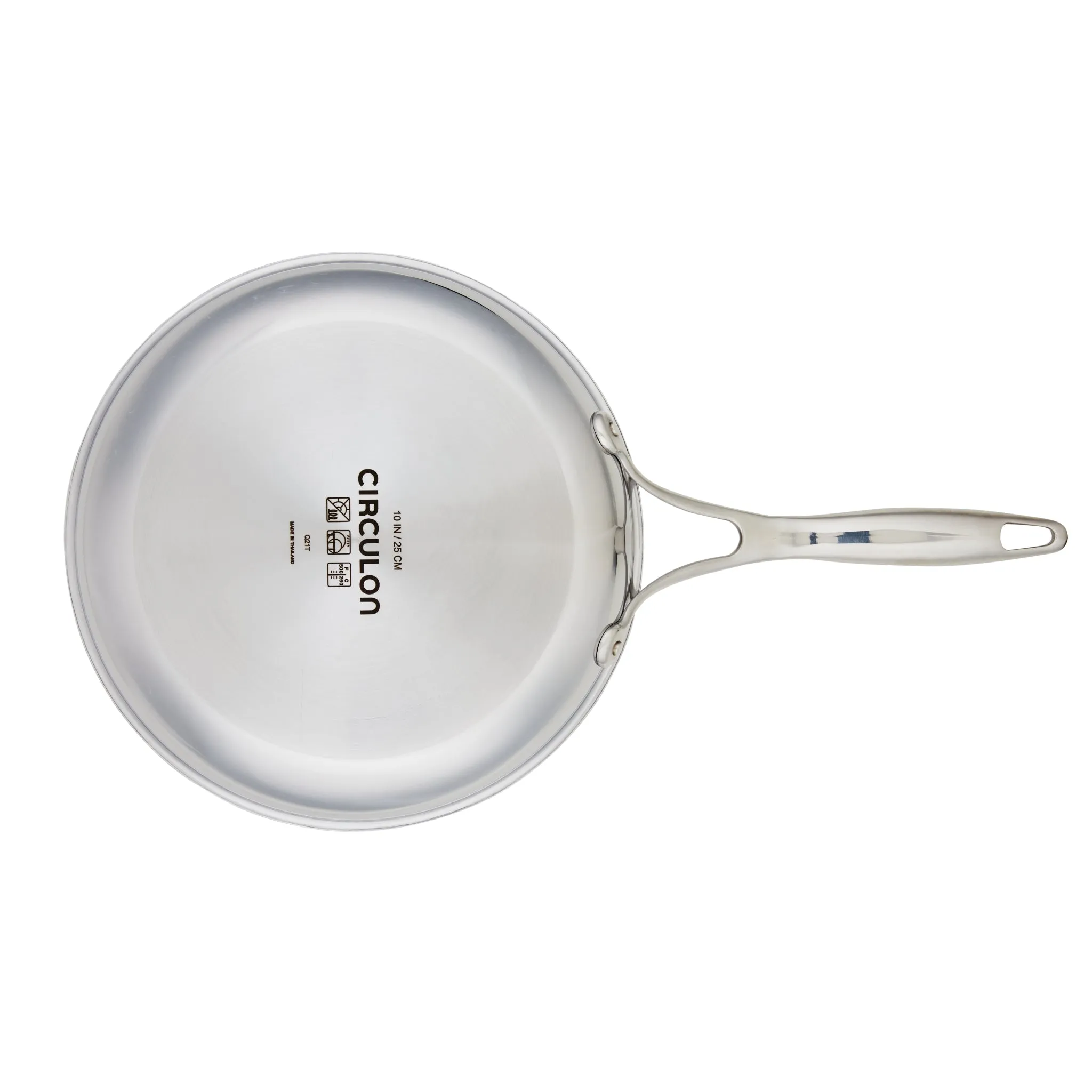 11-Piece Clad Stainless Steel and Hybrid Nonstick Cookware Set