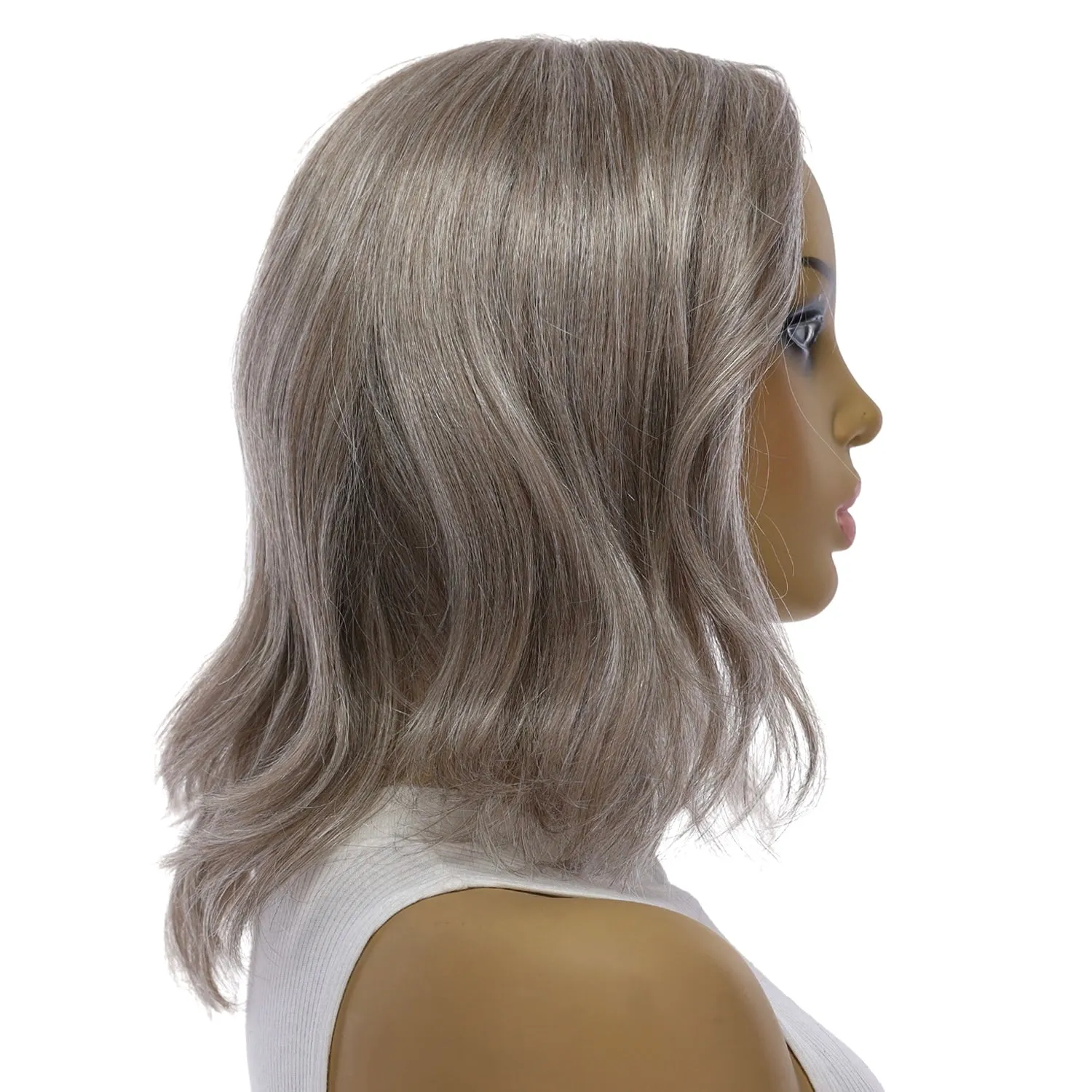 12" Divine Lace Top Topper Champagne Grey