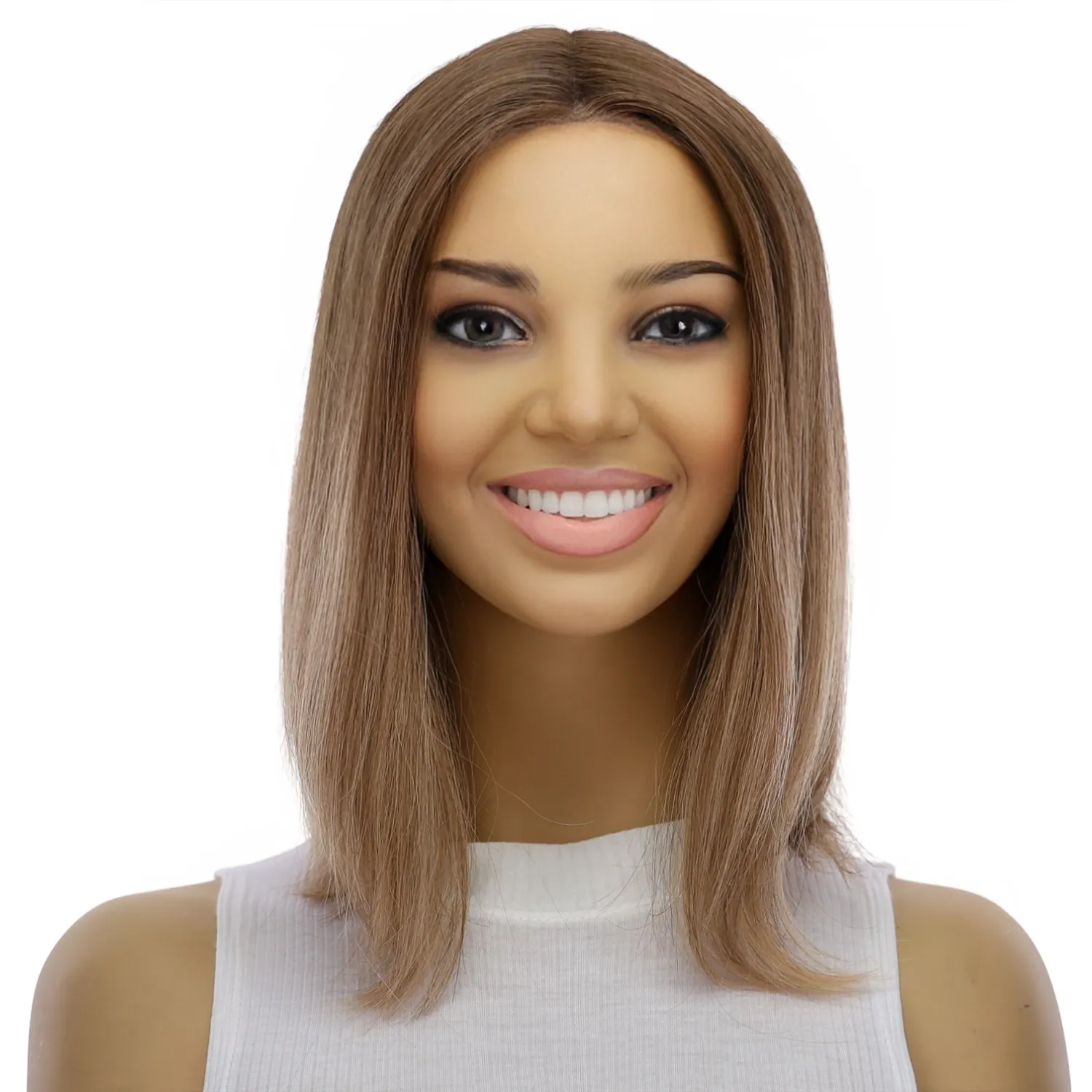 12" Divine Lace Top Topper Light Brown Babylight