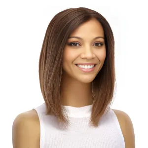 12" Divine Lace Top Topper Medium Brown Balayage
