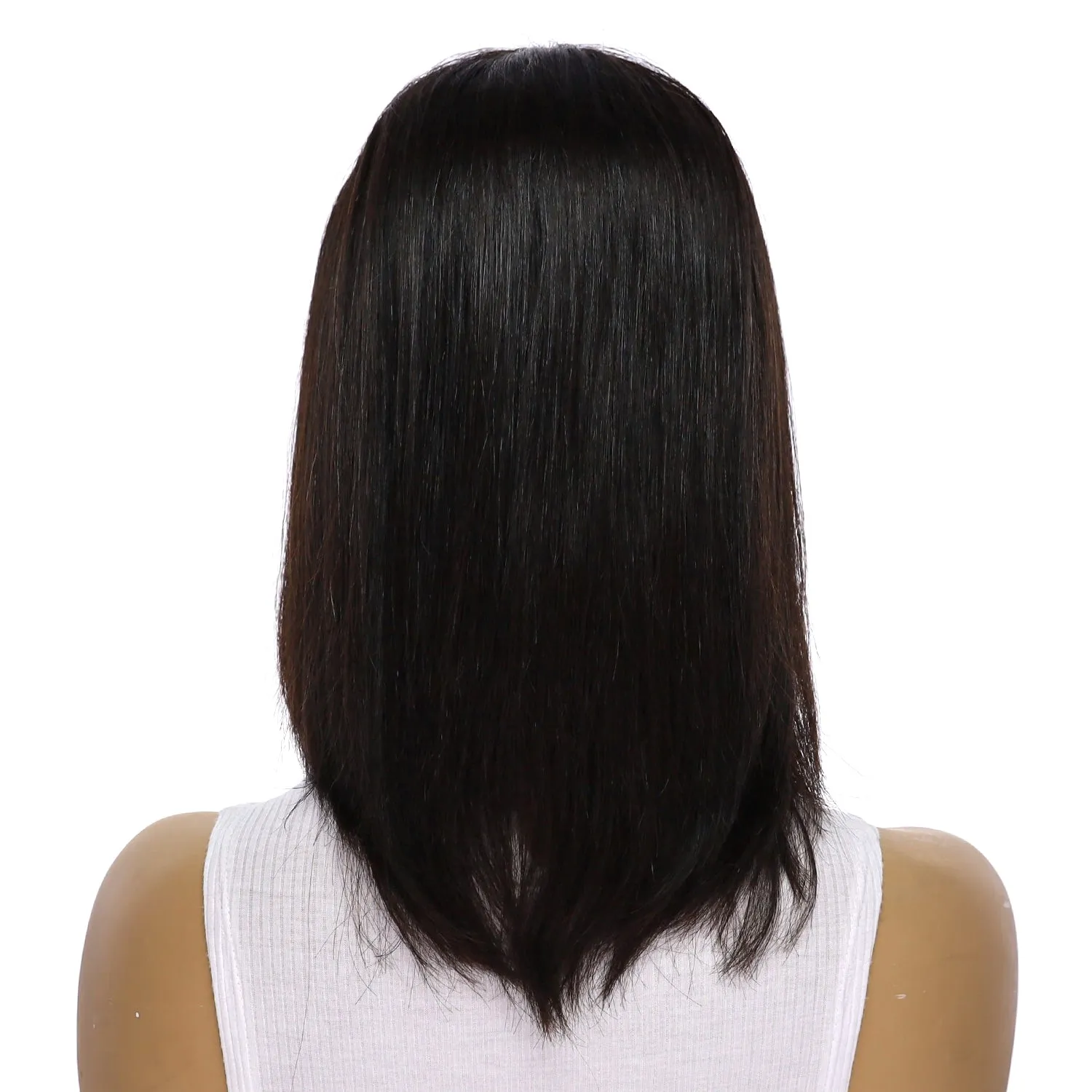 12" Divine Lace Top Topper Natural Black