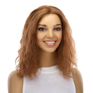 16" Divine Lace Top Topper Copper Wavy