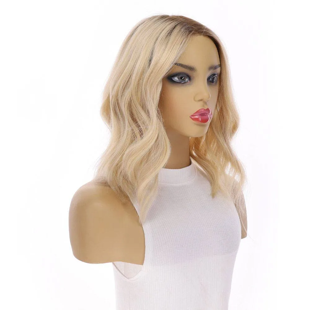 16" Divine Lace Top Topper Platinum Blonde