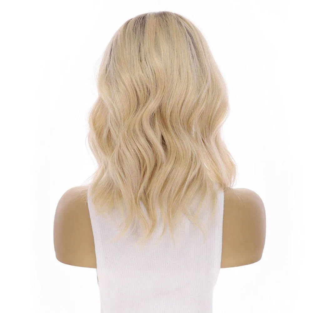 16" Divine Lace Top Topper Platinum Blonde