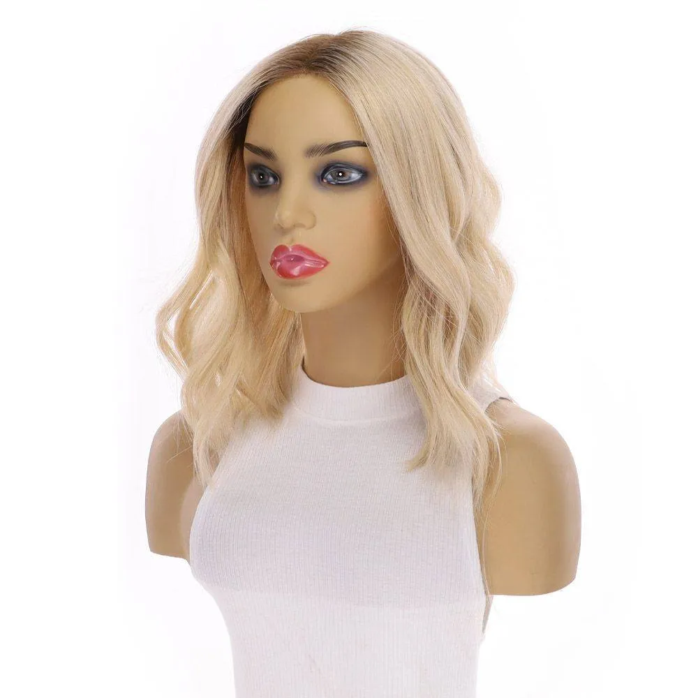 16" Divine Lace Top Topper Platinum Blonde