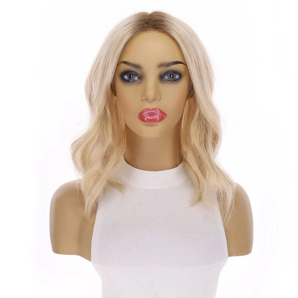 16" Divine Lace Top Topper Platinum Blonde