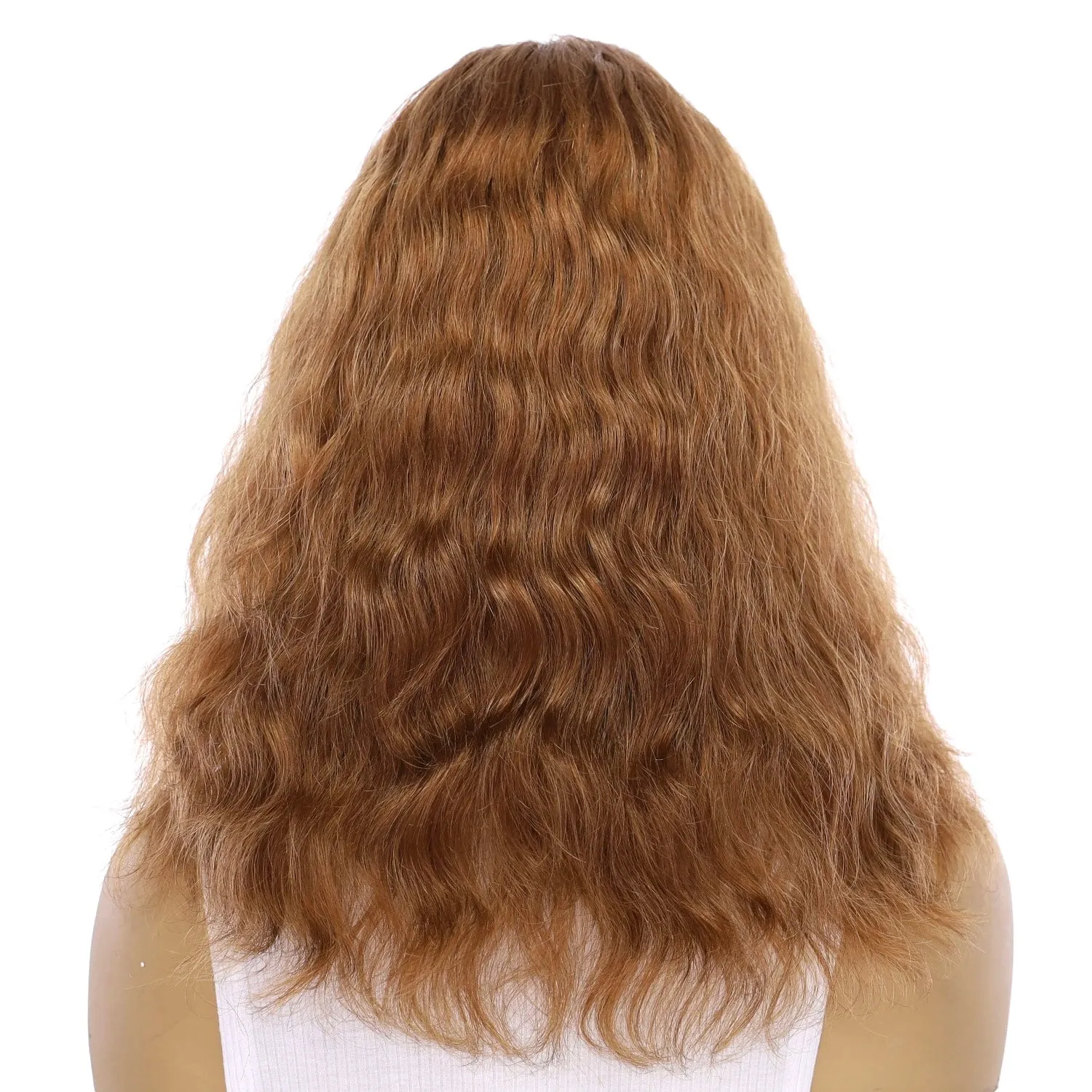 16" Divine Lace Top Topper Strawberry Blonde Wavy