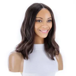 16" Divine Luxe Lace Top Topper #4 Dark Brown