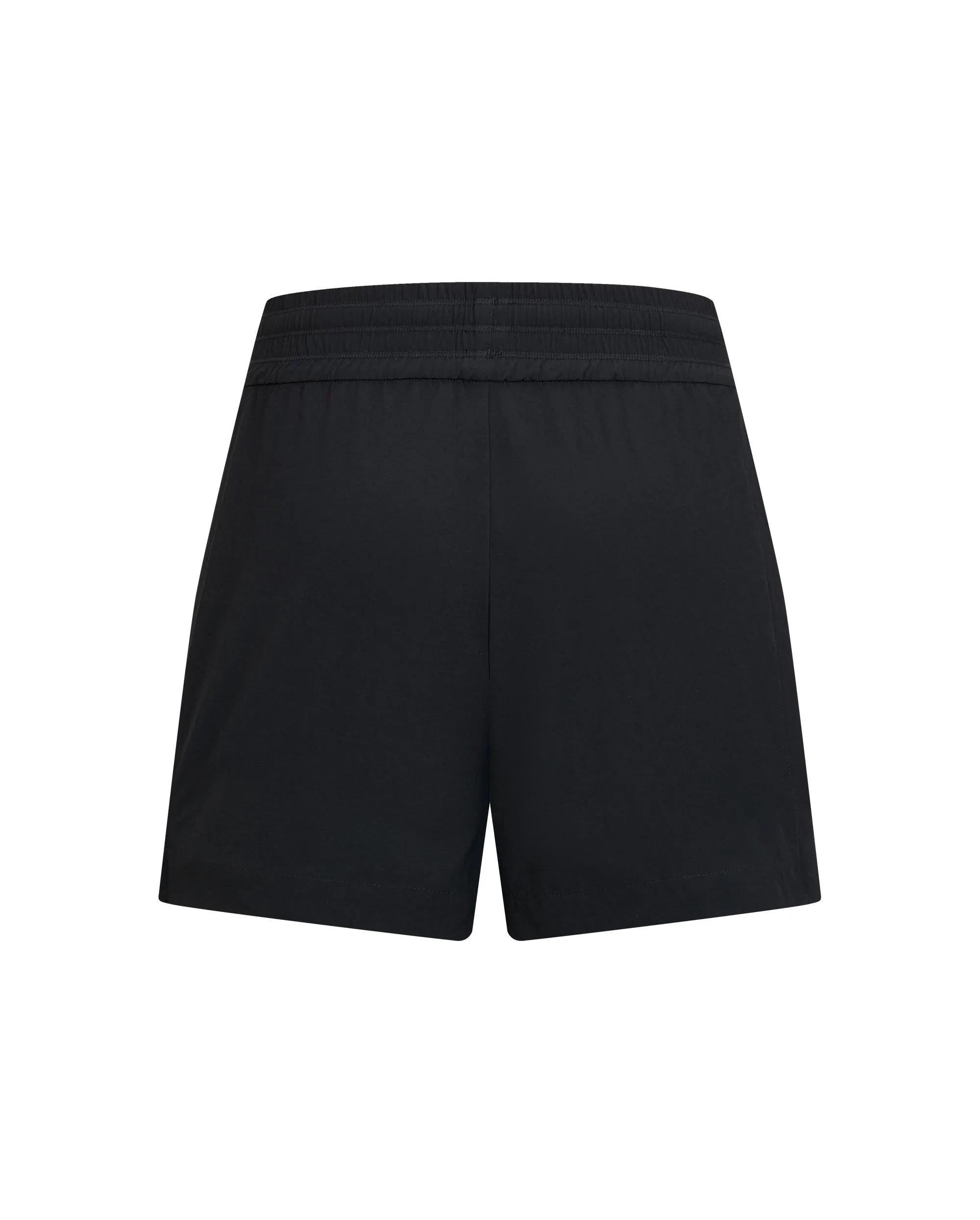 1911669-008 | WOMEN'S K-SWISS LOGO LOOSE FIT SHORTS | BLACK