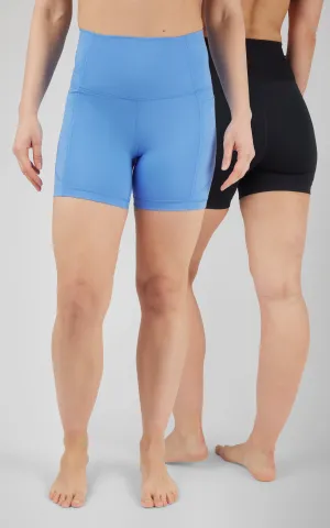 2 PK Lux 5" Side Pocket and Everyday Bike Short