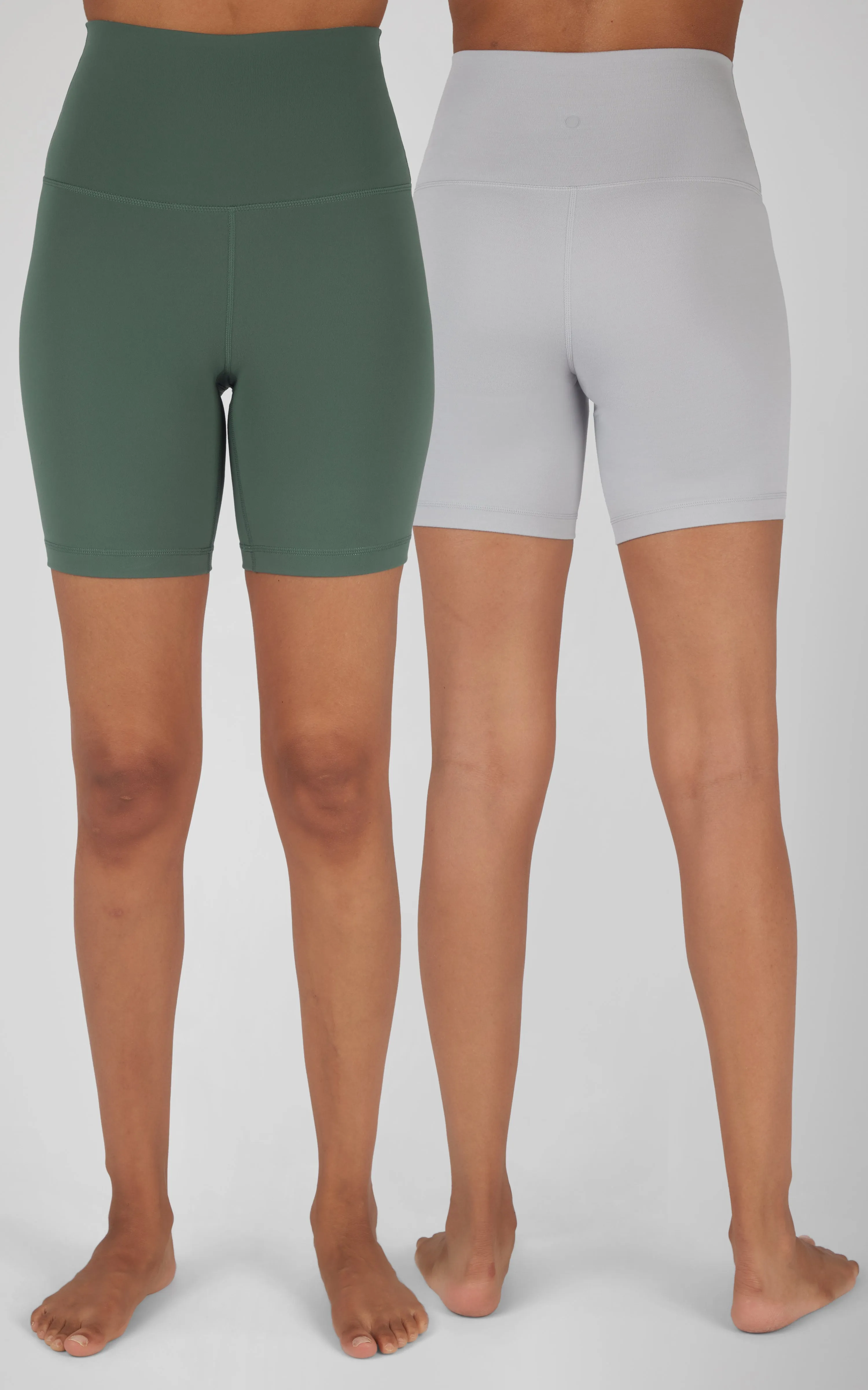2 PK Lux 7" Super High Waist Bike Short