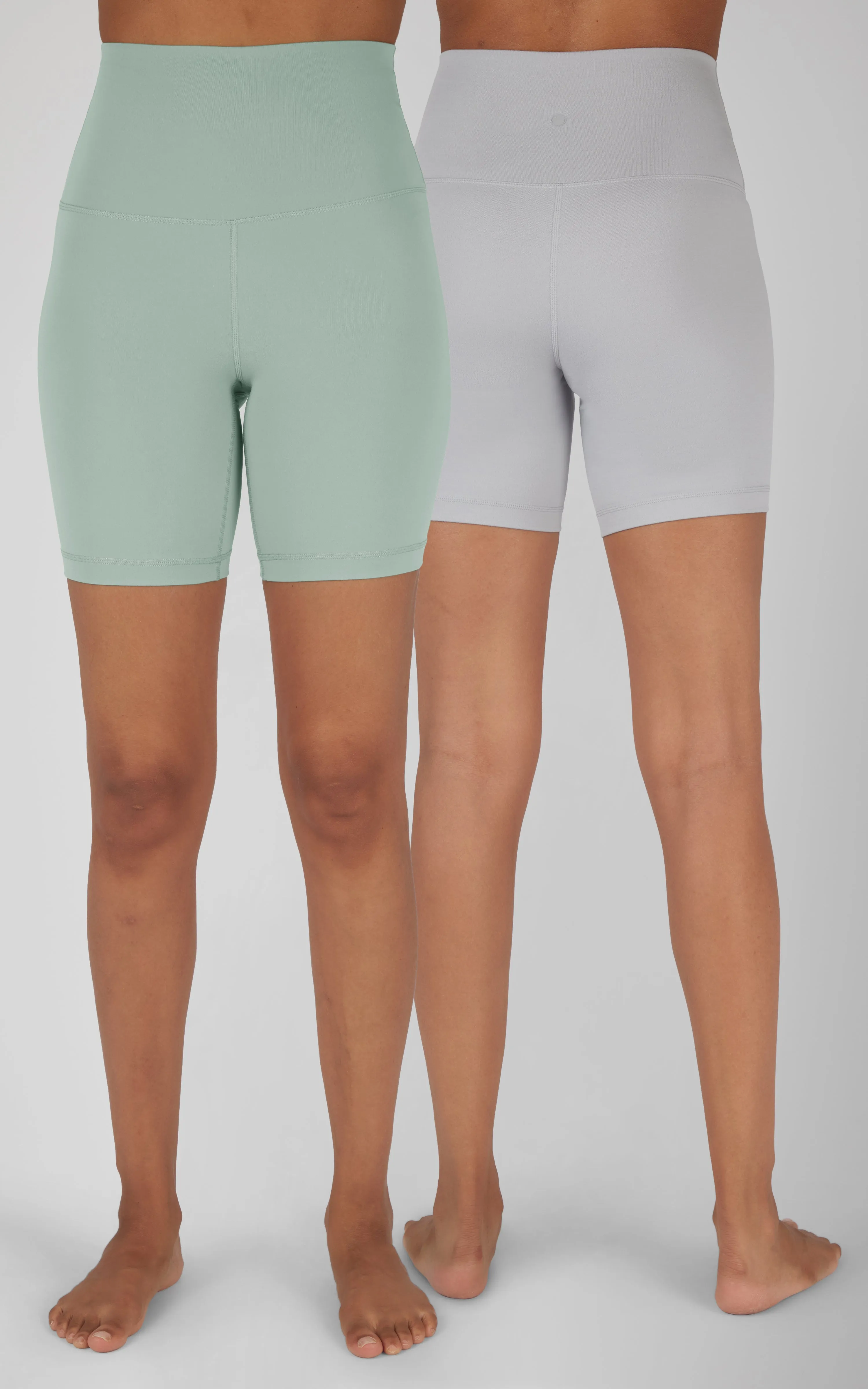 2 PK Lux 7" Super High Waist Bike Short