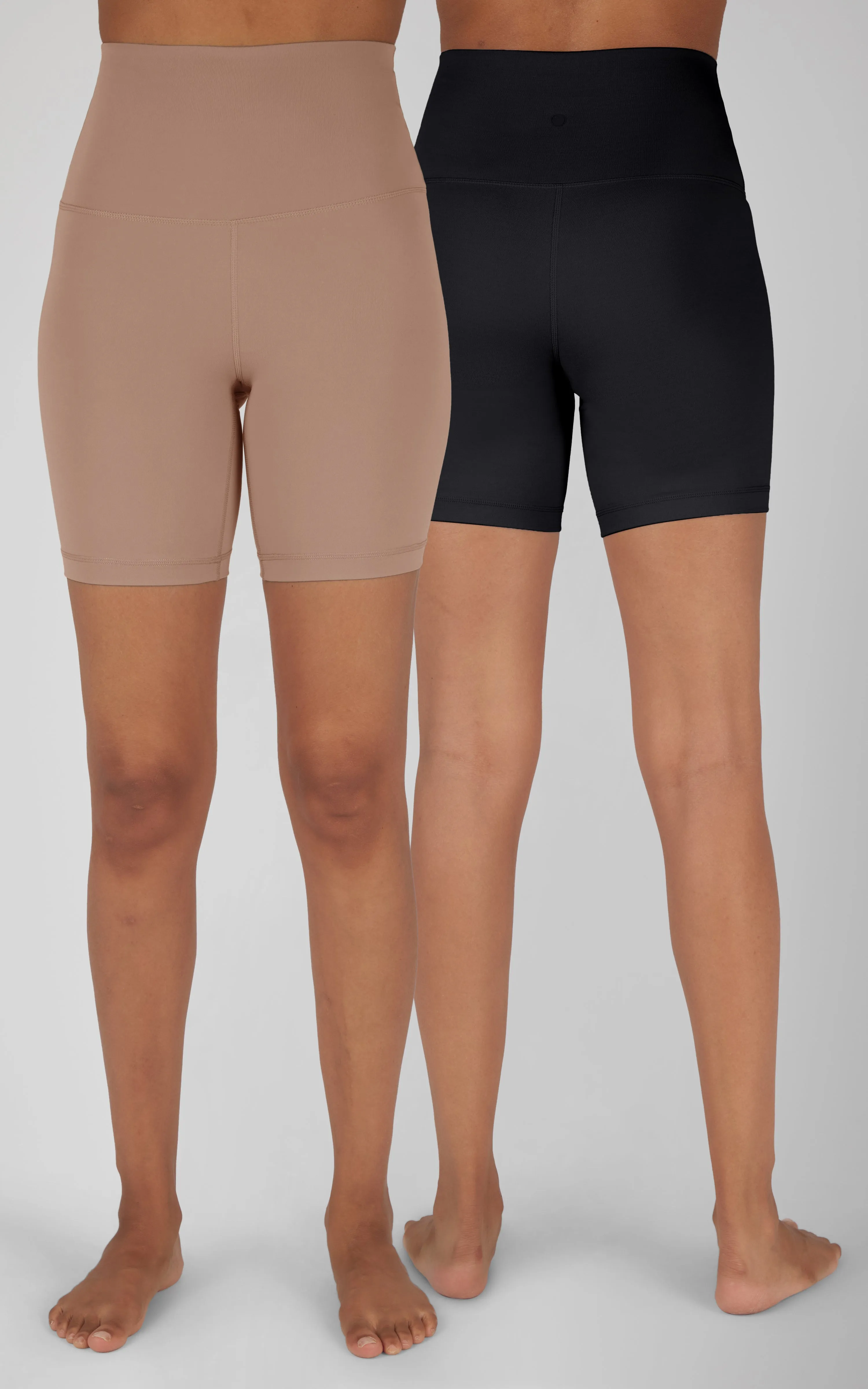 2 PK Lux 7" Super High Waist Bike Short