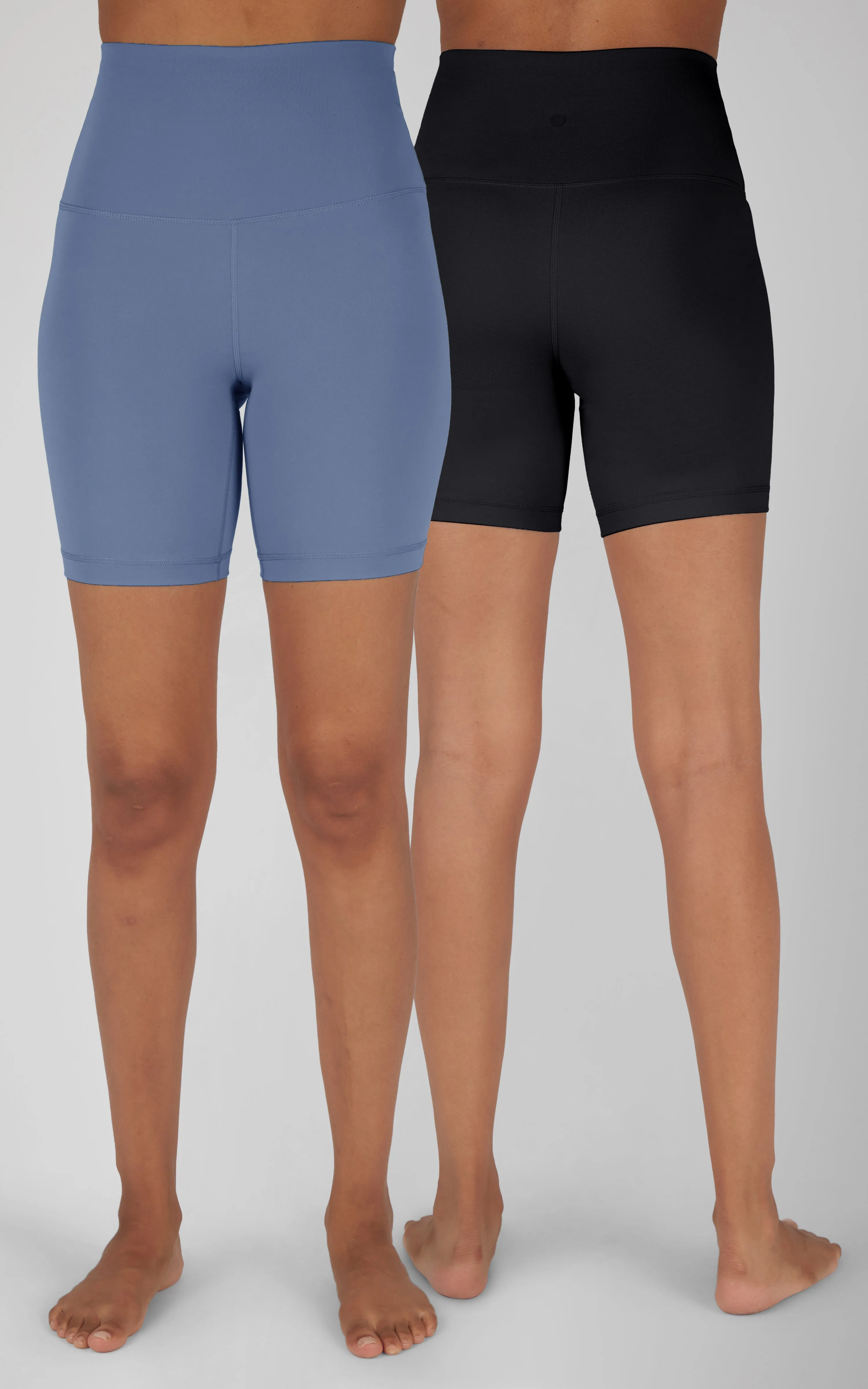 2 PK Lux 7" Super High Waist Bike Short