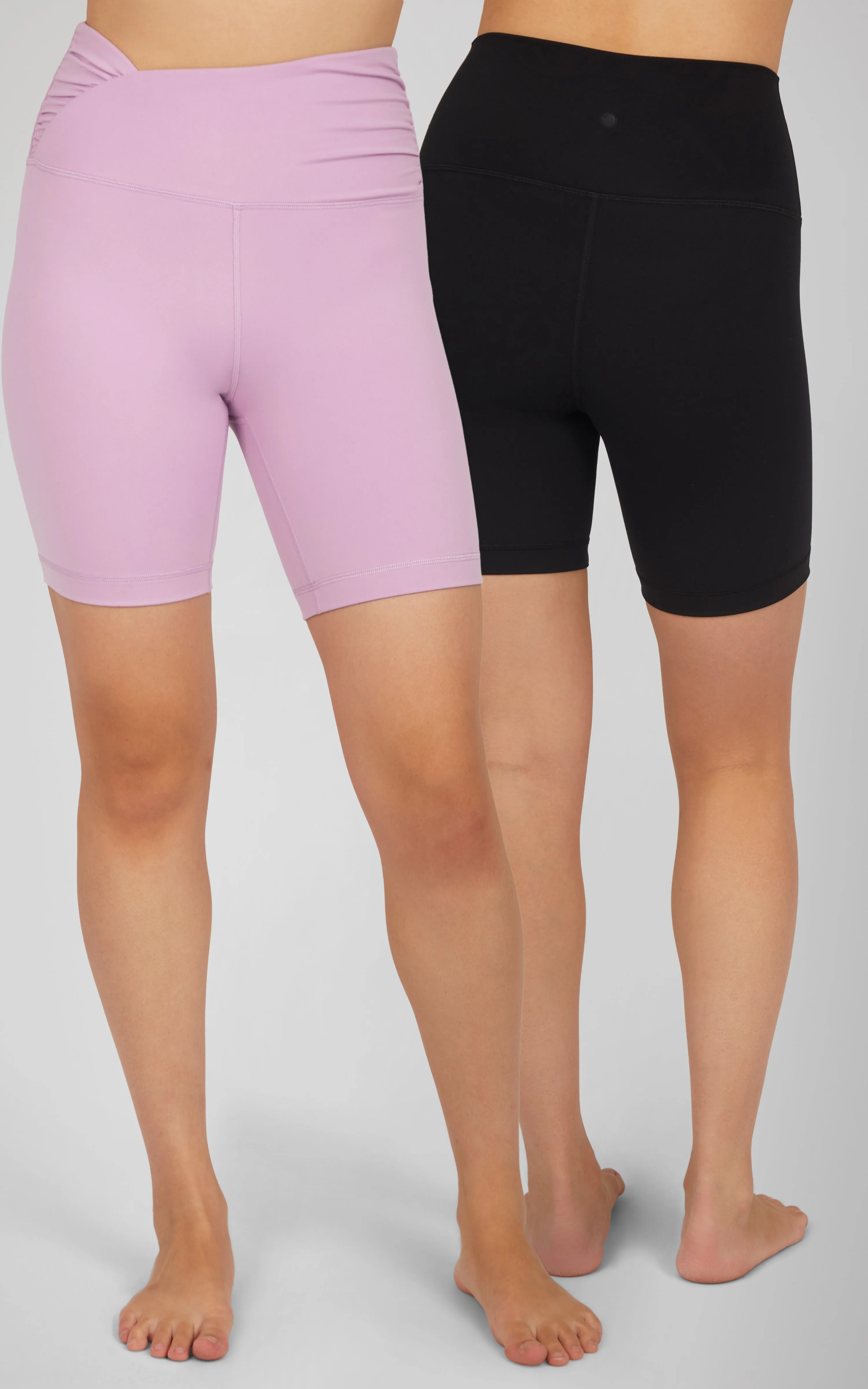 2 PK Lux Ruched and Everyday 7" Short