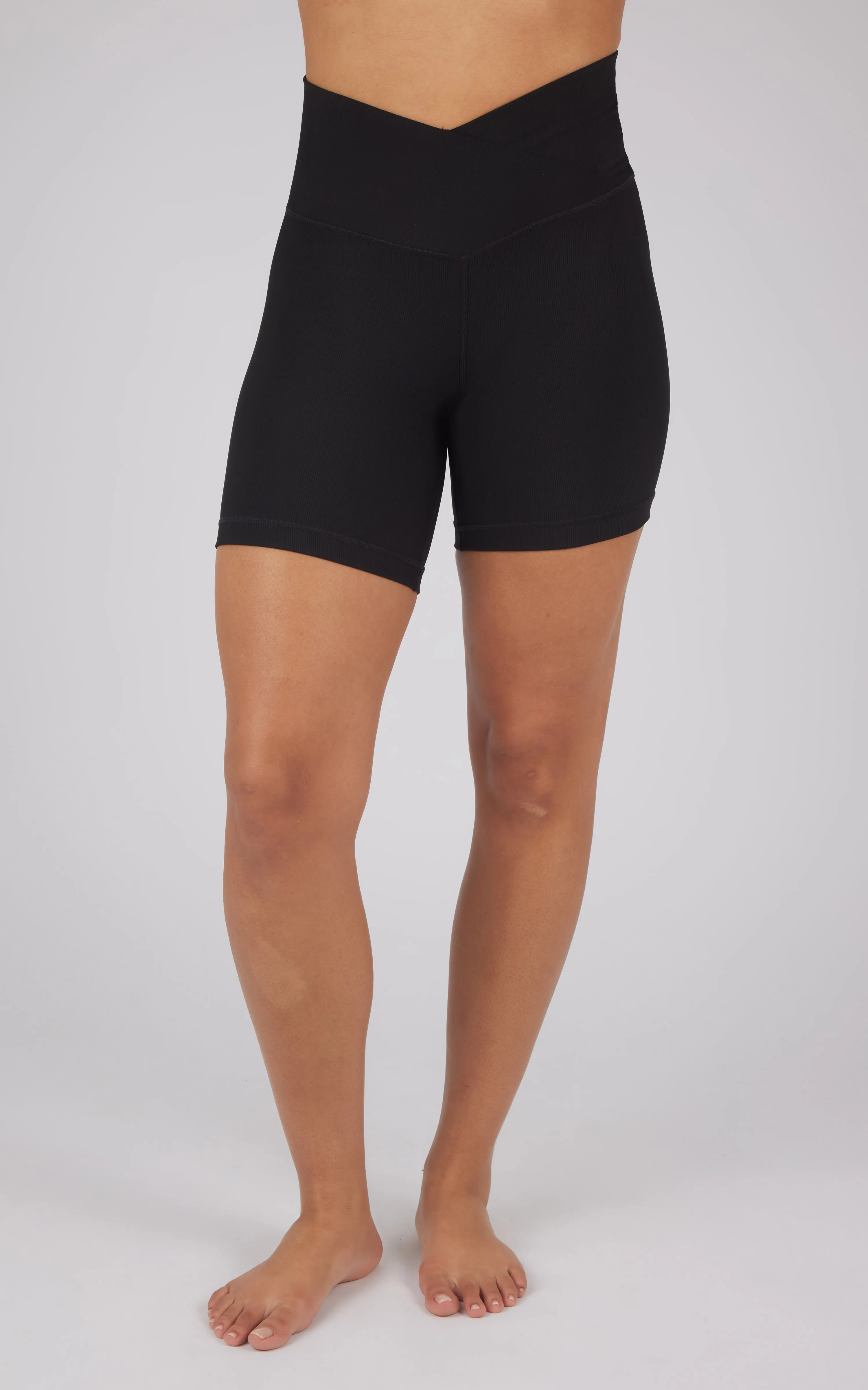 2 PK Ribbed 7" Shorts