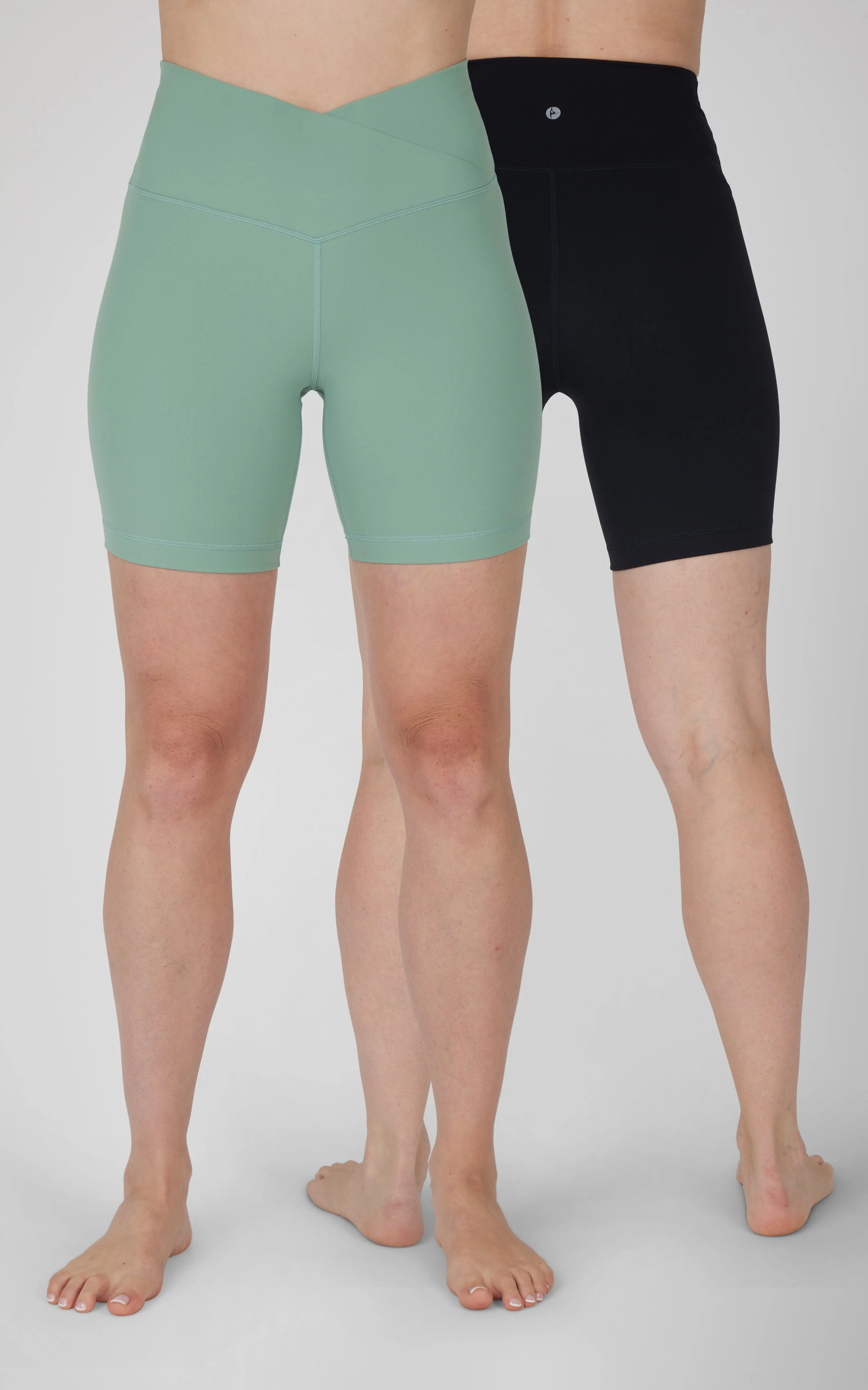 2 PK Wonderlink Crossover Waist and Classic 7" Bike Short