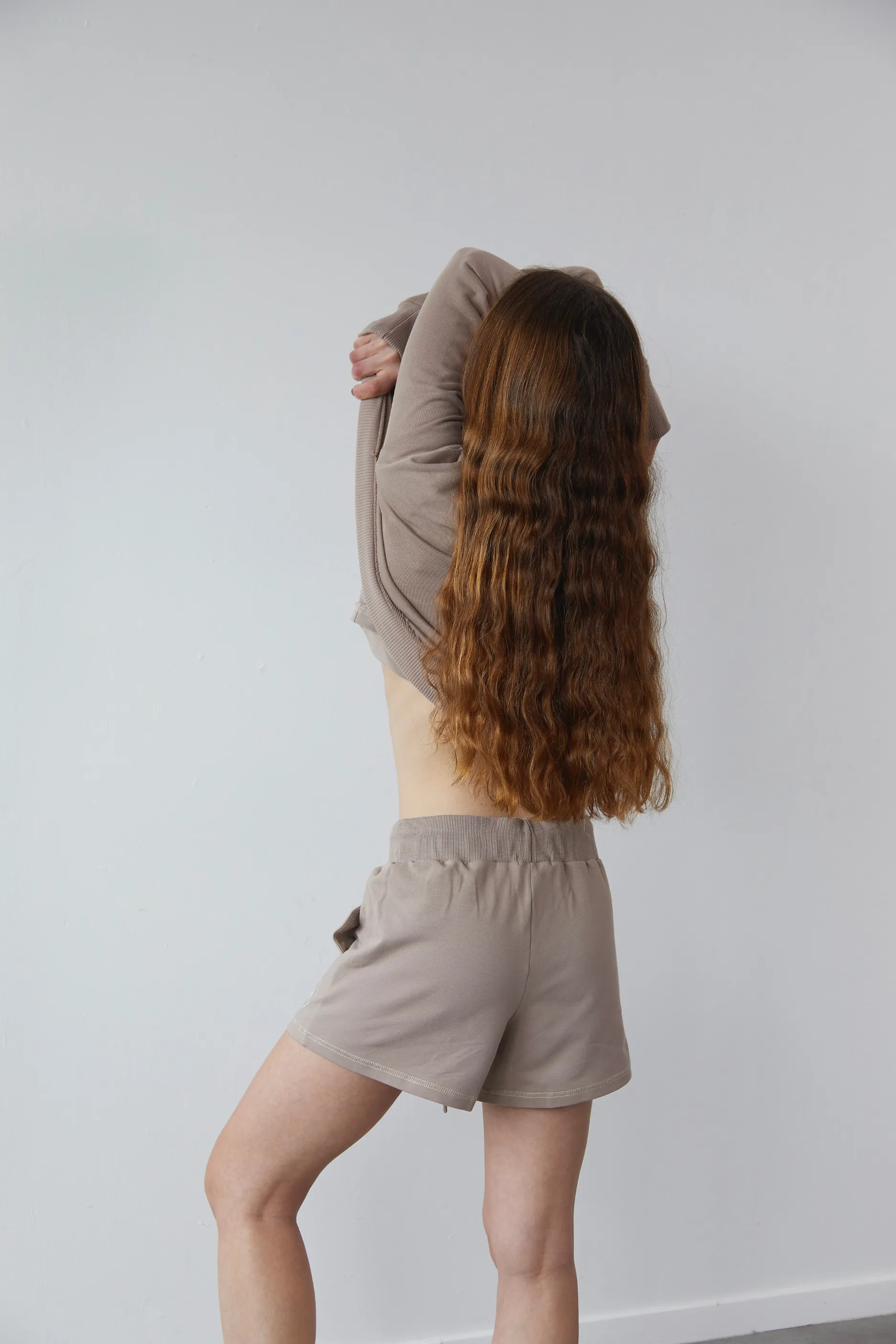 2 Wires shorts  - mocca