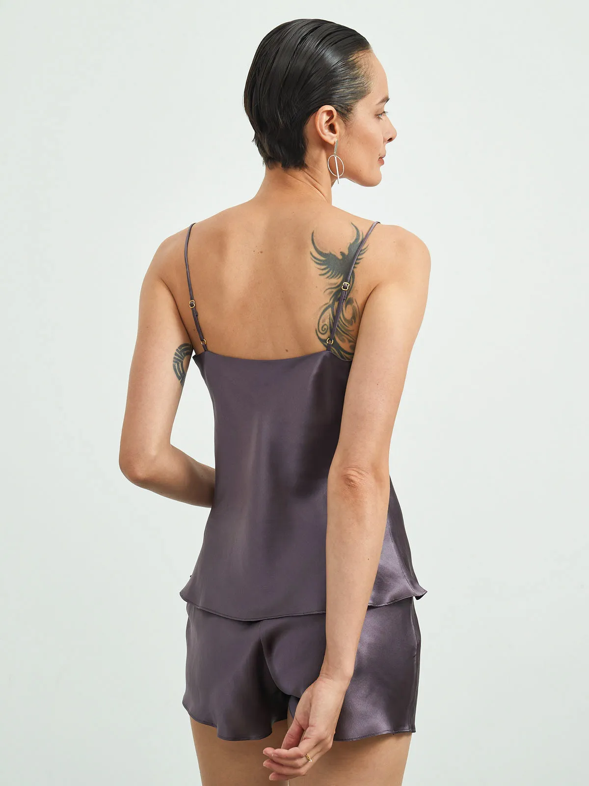 22Momme Silk Camisole & Sleep Shorts Set