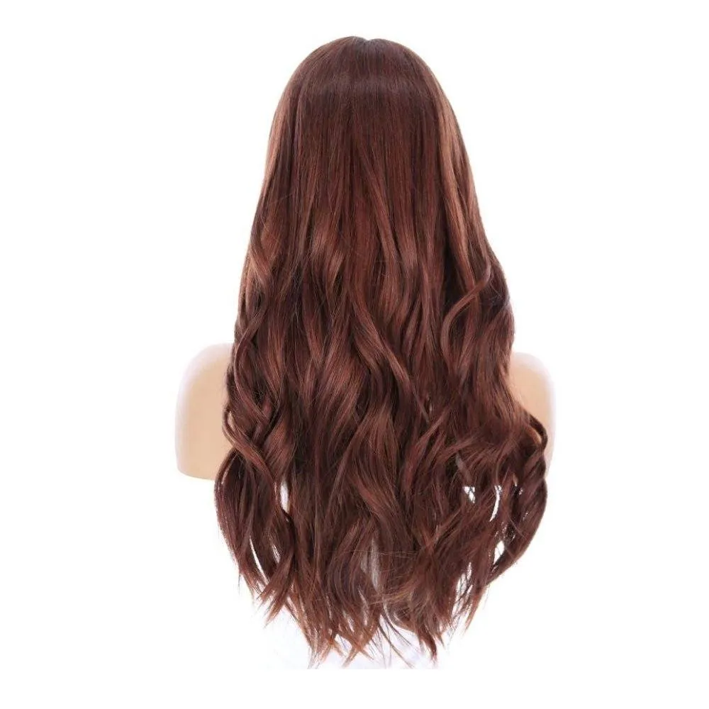24" Divine Lace Top Topper Auburn