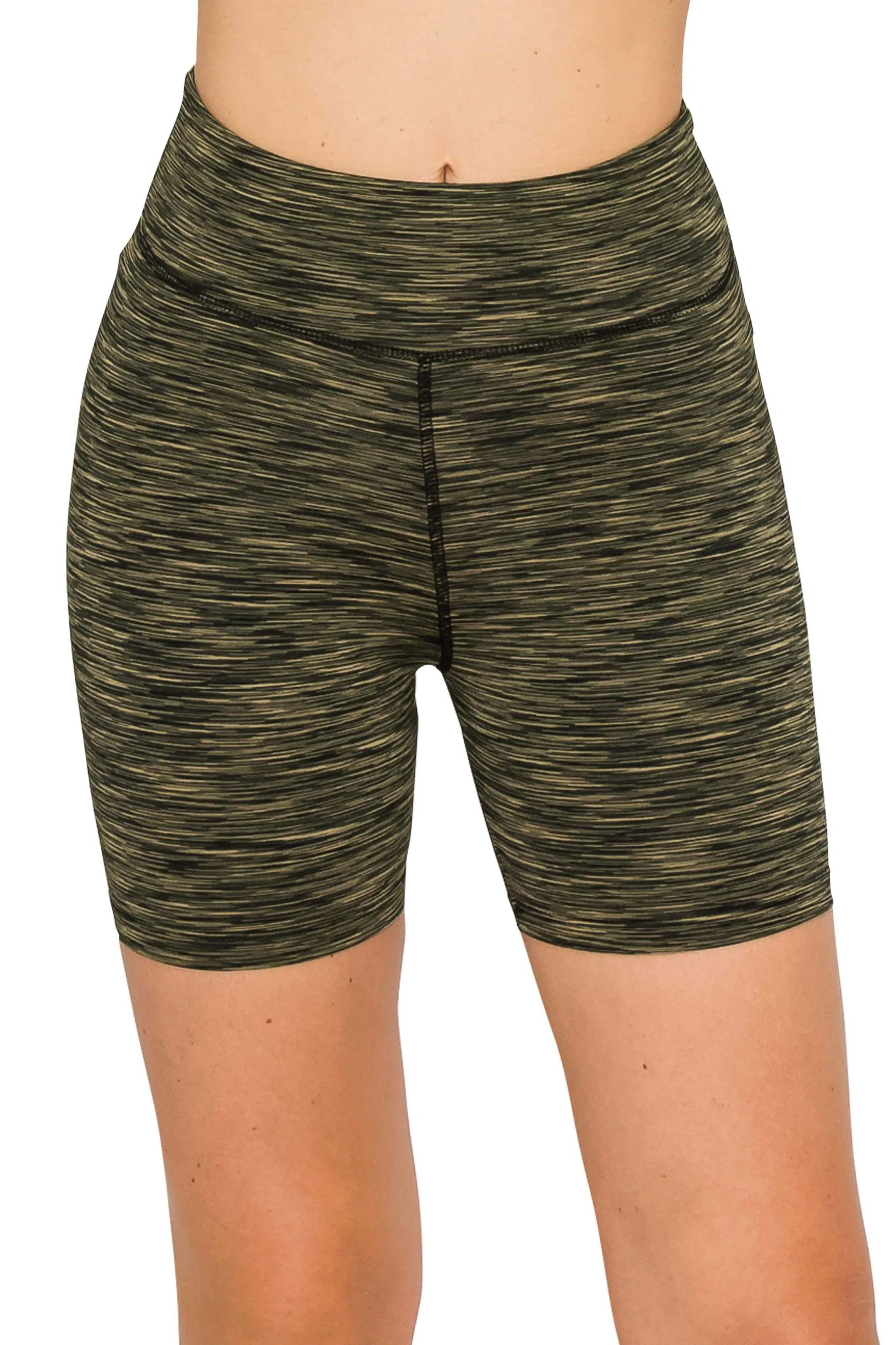 5" Bike Shorts - High Waist Activewear Bike Shorts Yoga Material without Stitching