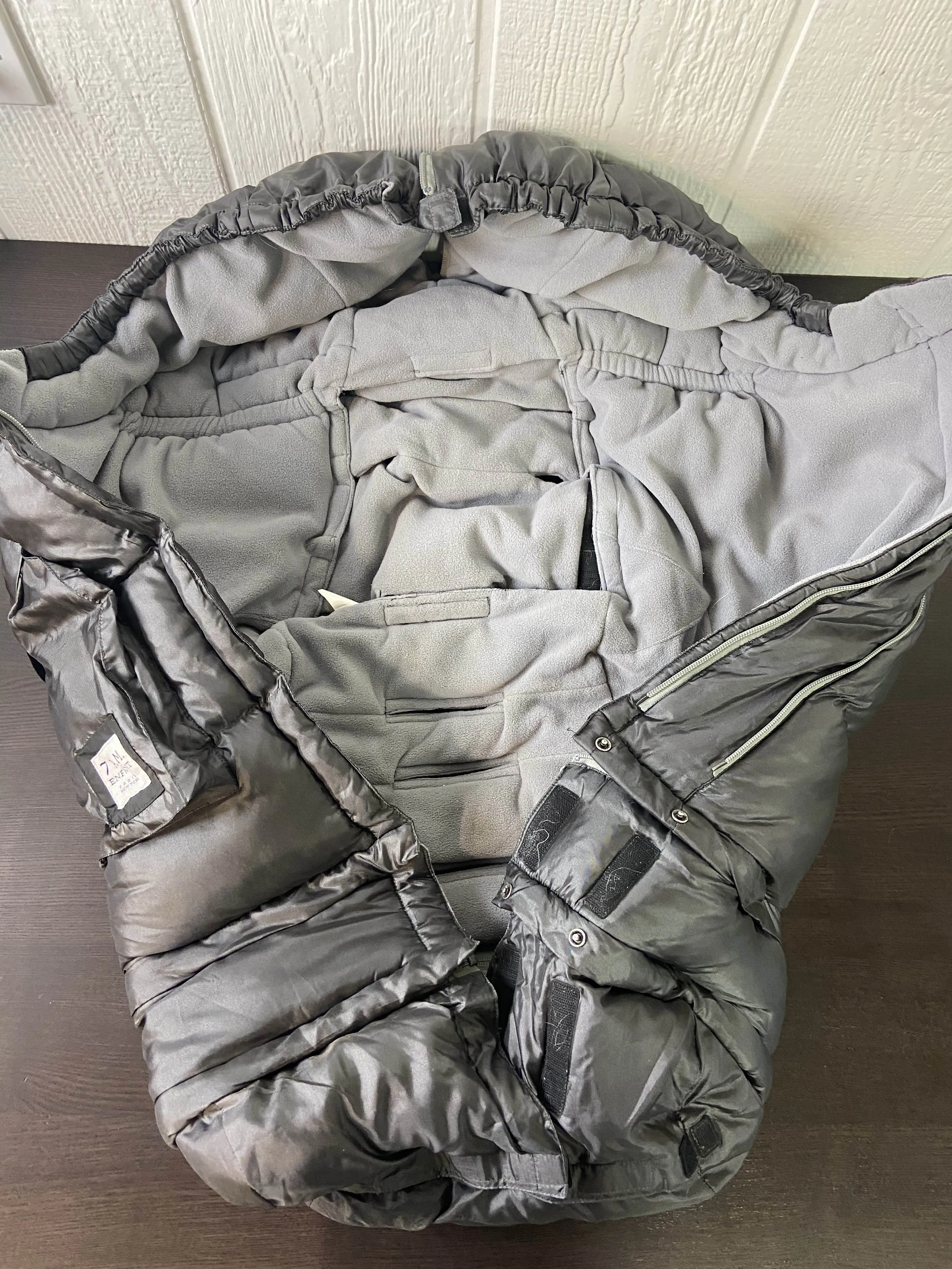 7 A.M. Enfant Blanket 212 Evolution, Metallic Grey