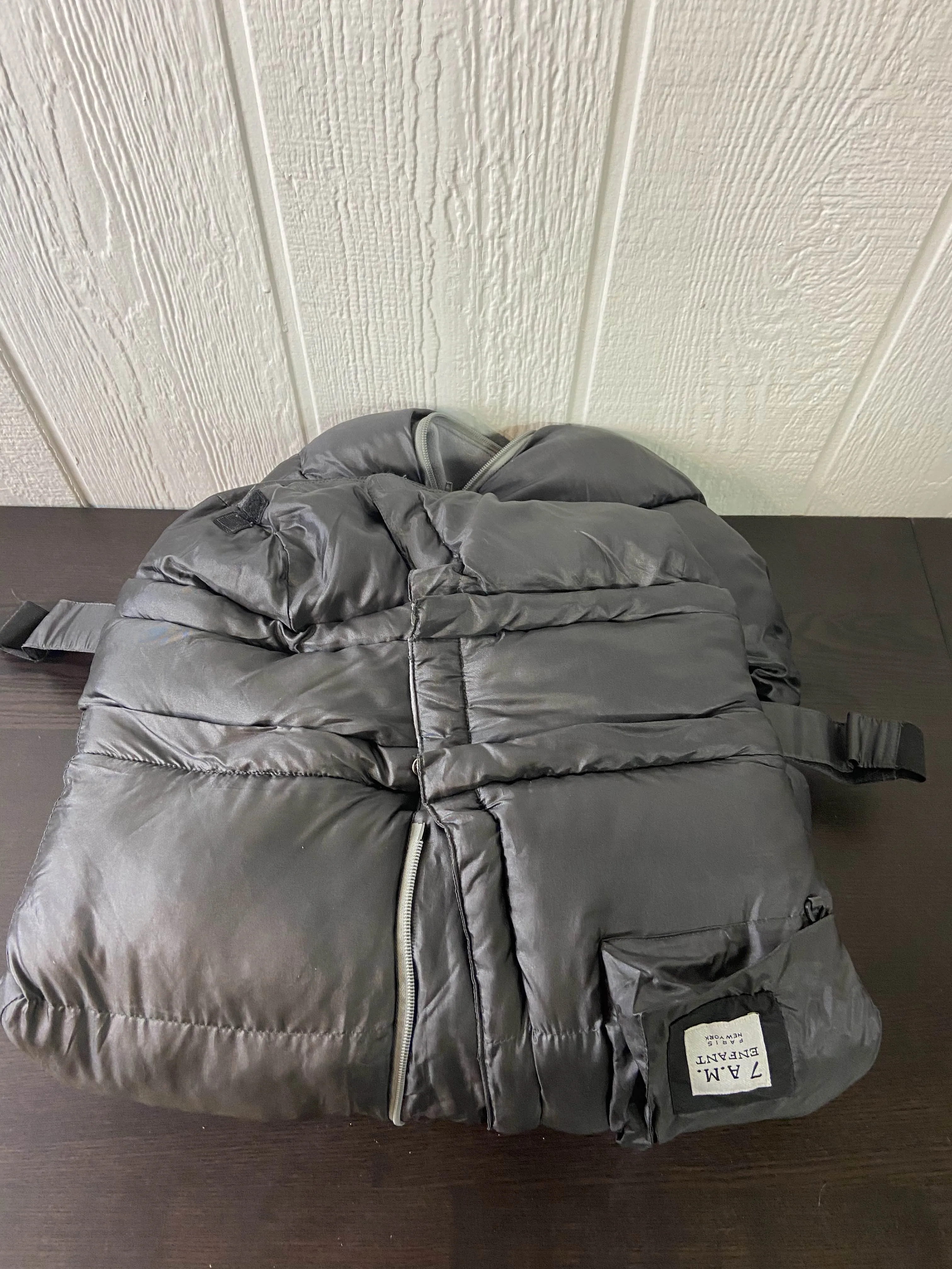 7 A.M. Enfant Blanket 212 Evolution, Metallic Grey