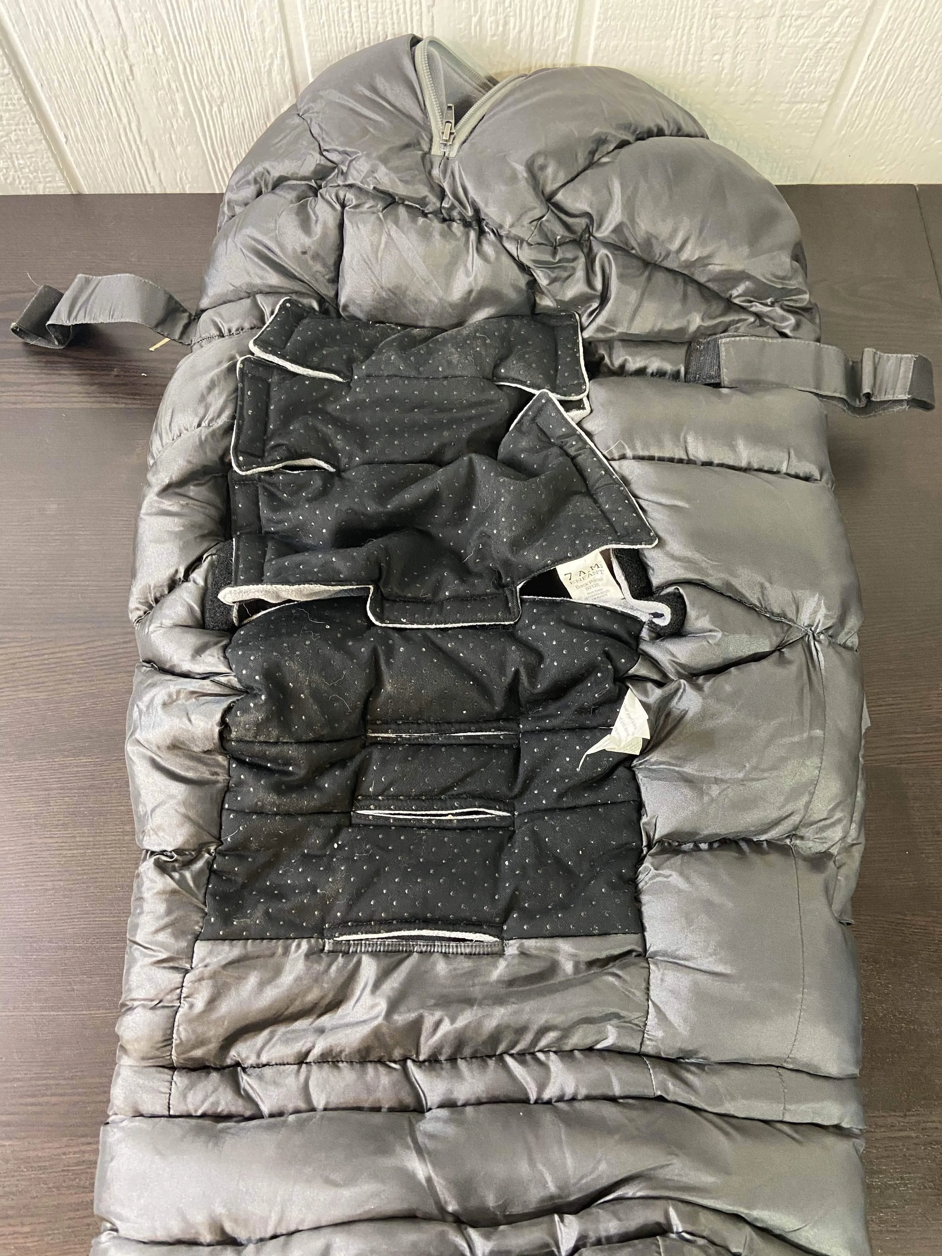 7 A.M. Enfant Blanket 212 Evolution, Metallic Grey