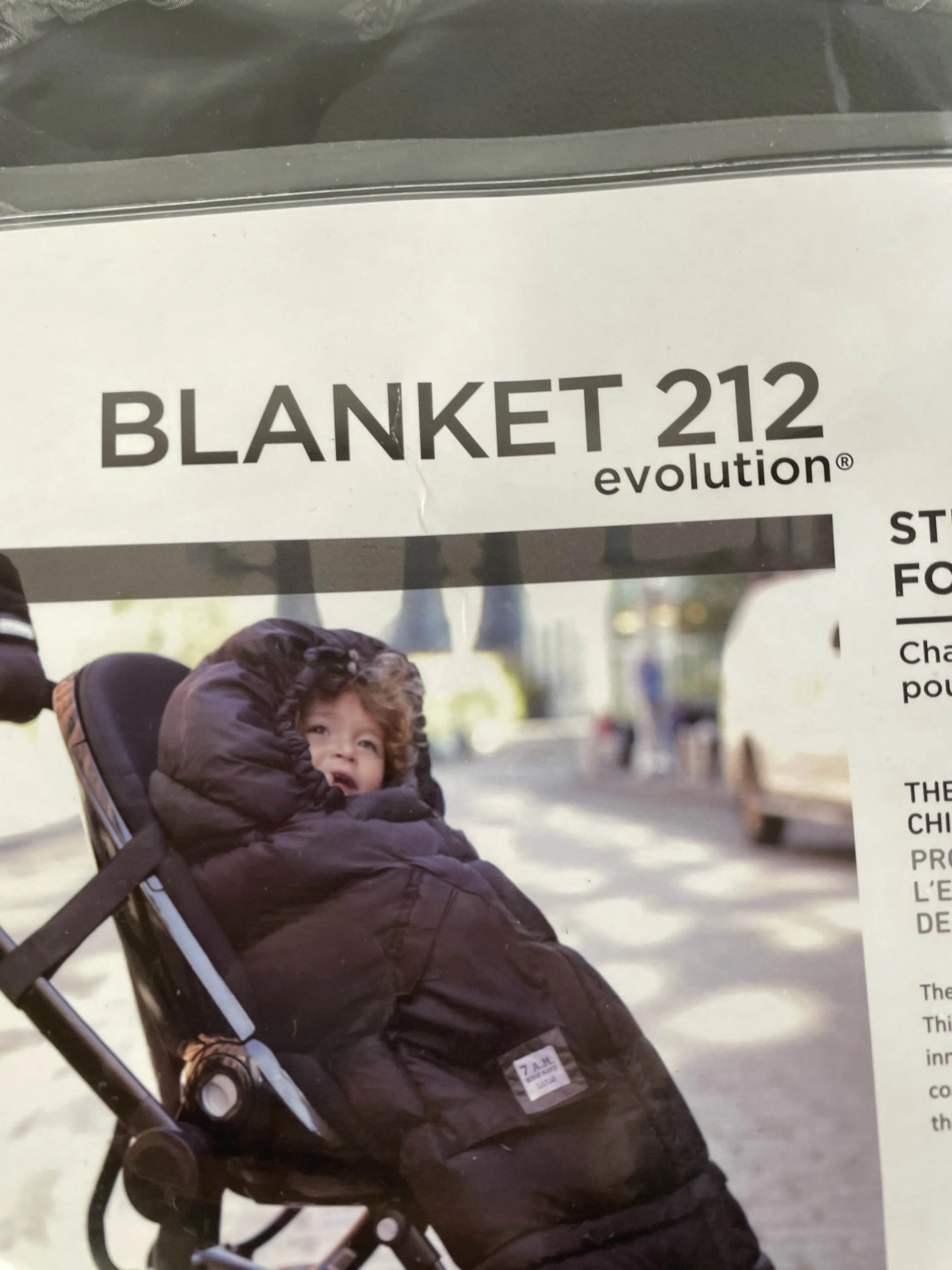 7 A.M. Enfant Blanket 212 Evolution, Metallic Grey