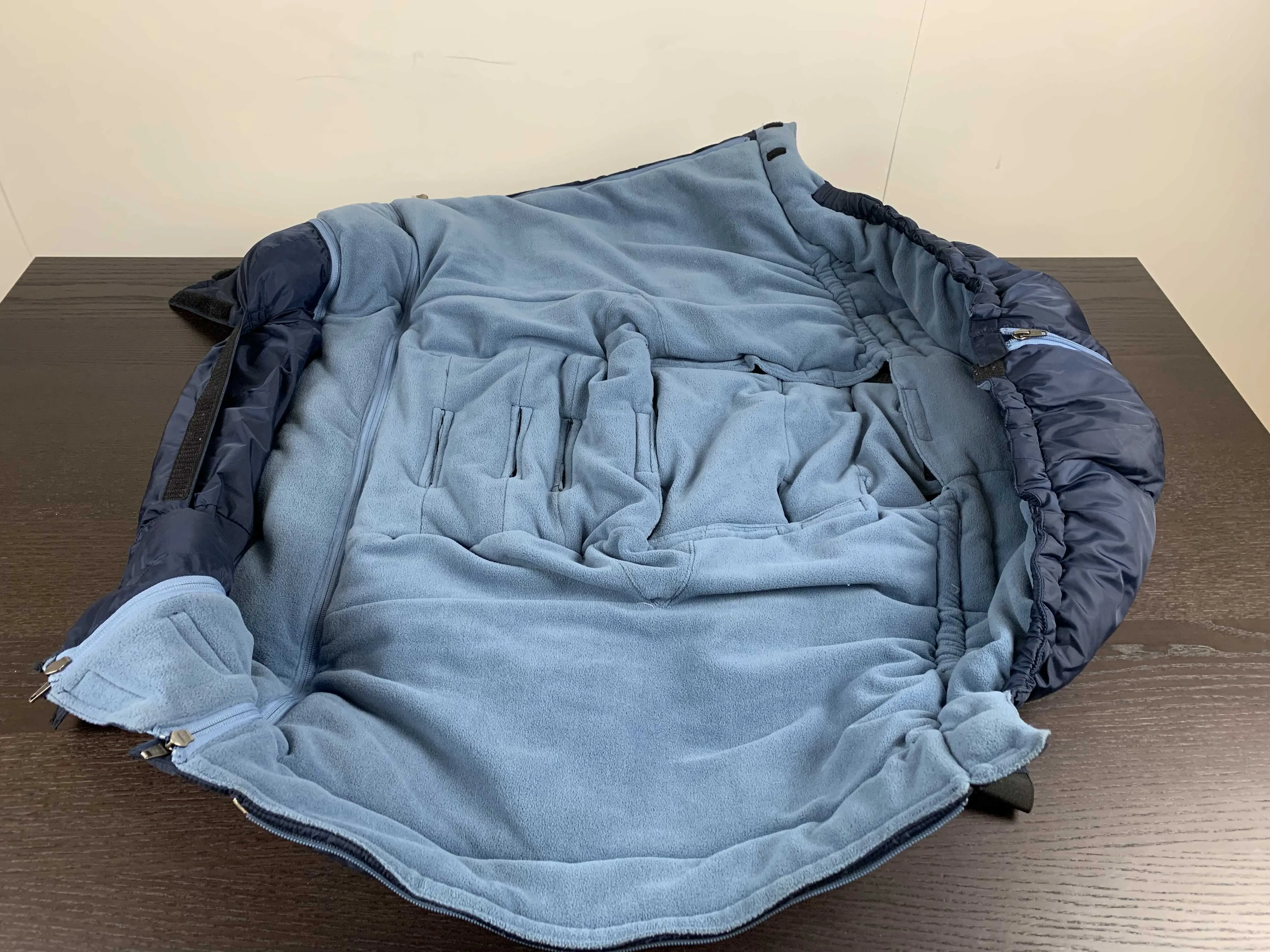 7 A.M. Enfant Blanket 212 Evolution, Navy