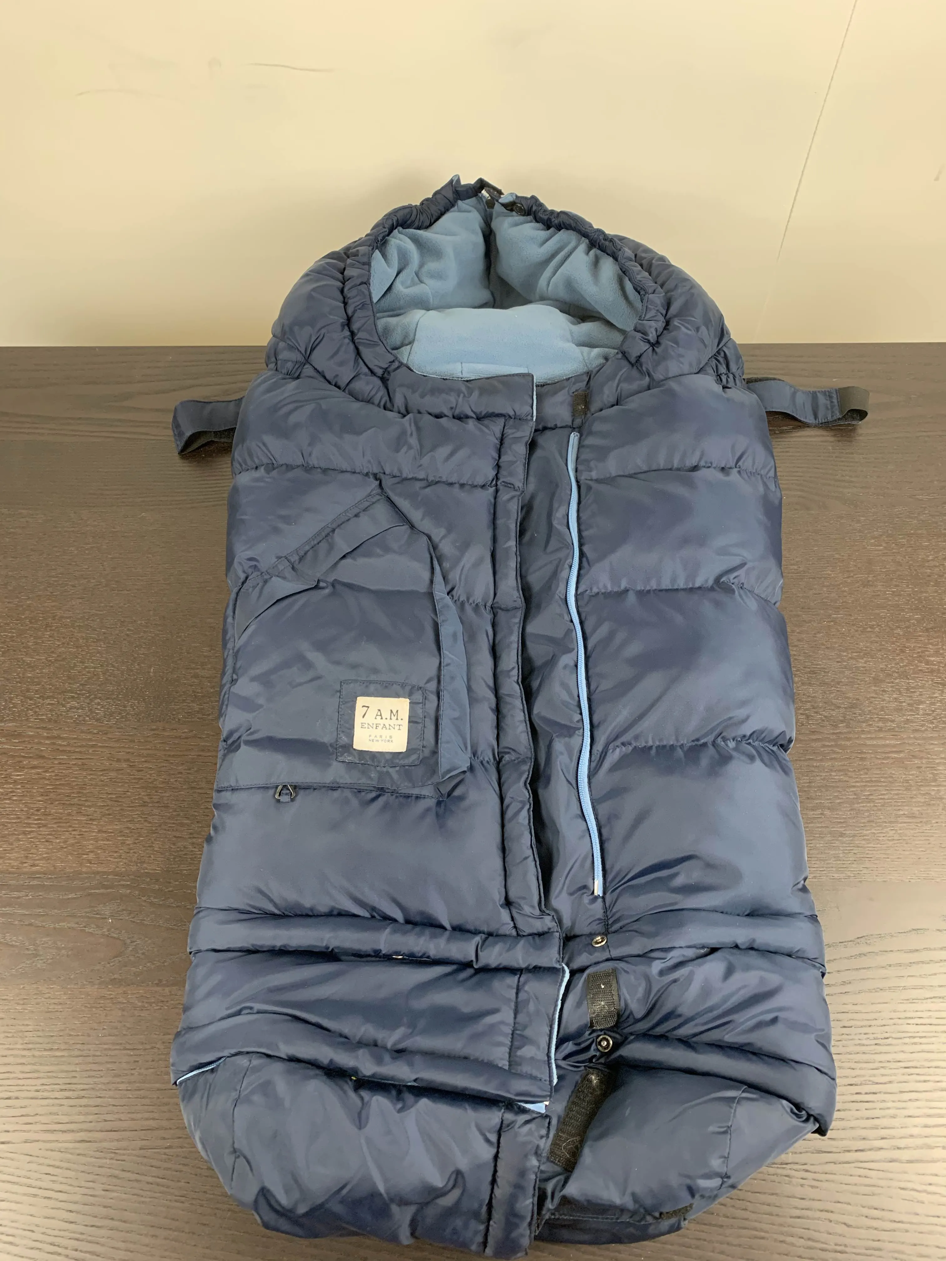 7 A.M. Enfant Blanket 212 Evolution, Navy
