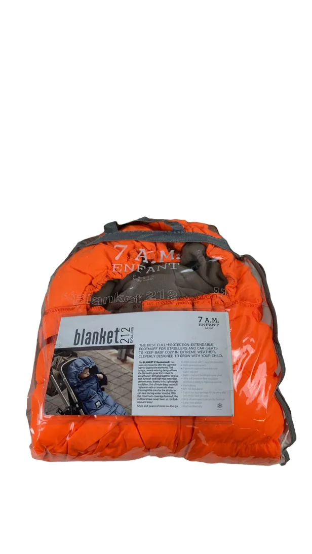 7 A.M. Enfant Blanket 212 Evolution, Orange