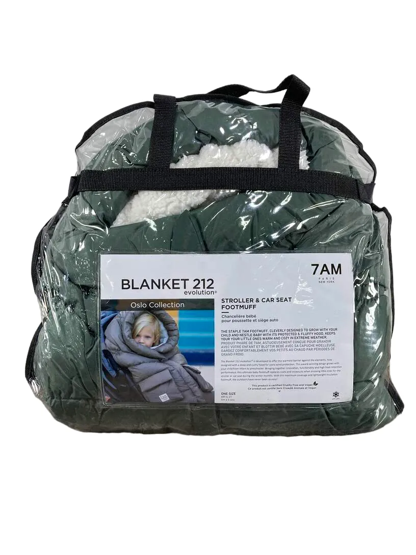 7 A.M. Enfant Blanket 212 Evolution, Pine Oslo Cloud