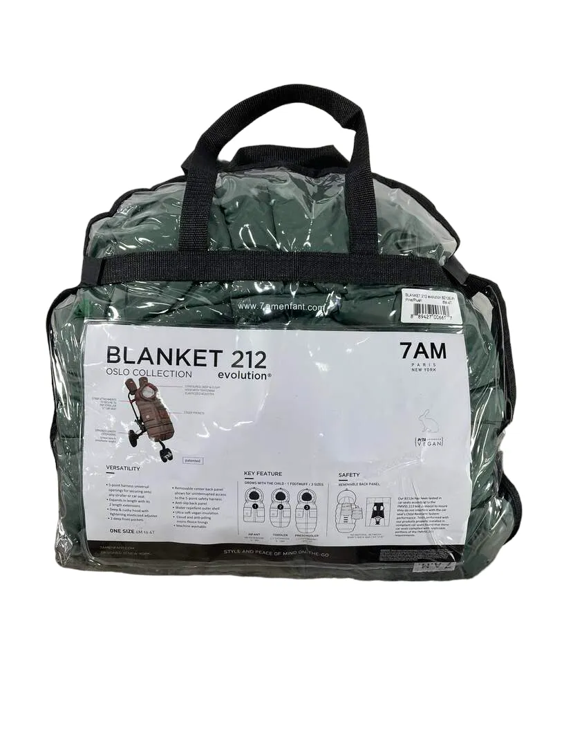 7 A.M. Enfant Blanket 212 Evolution, Pine Oslo Cloud