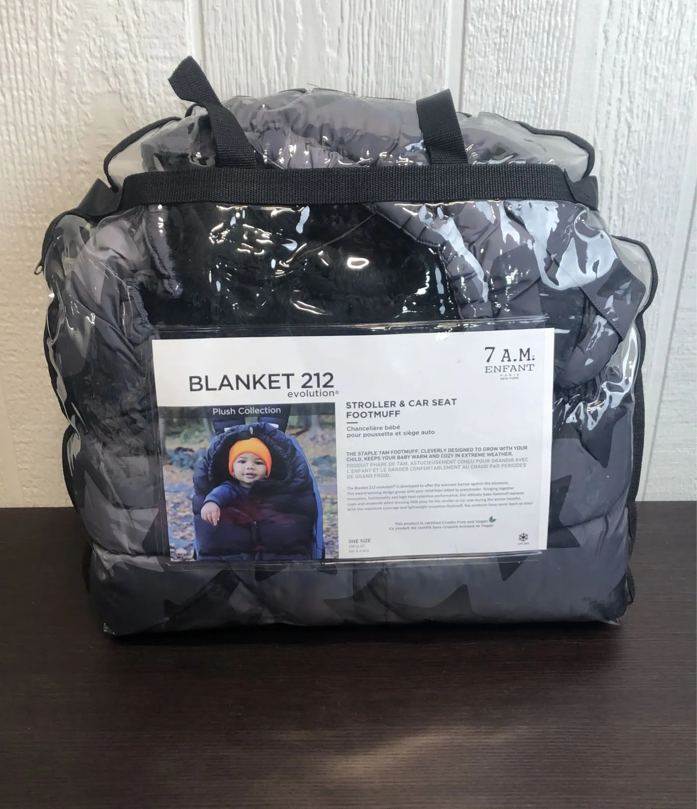 7 A.M. Enfant Blanket 212 Evolution, Print Stella