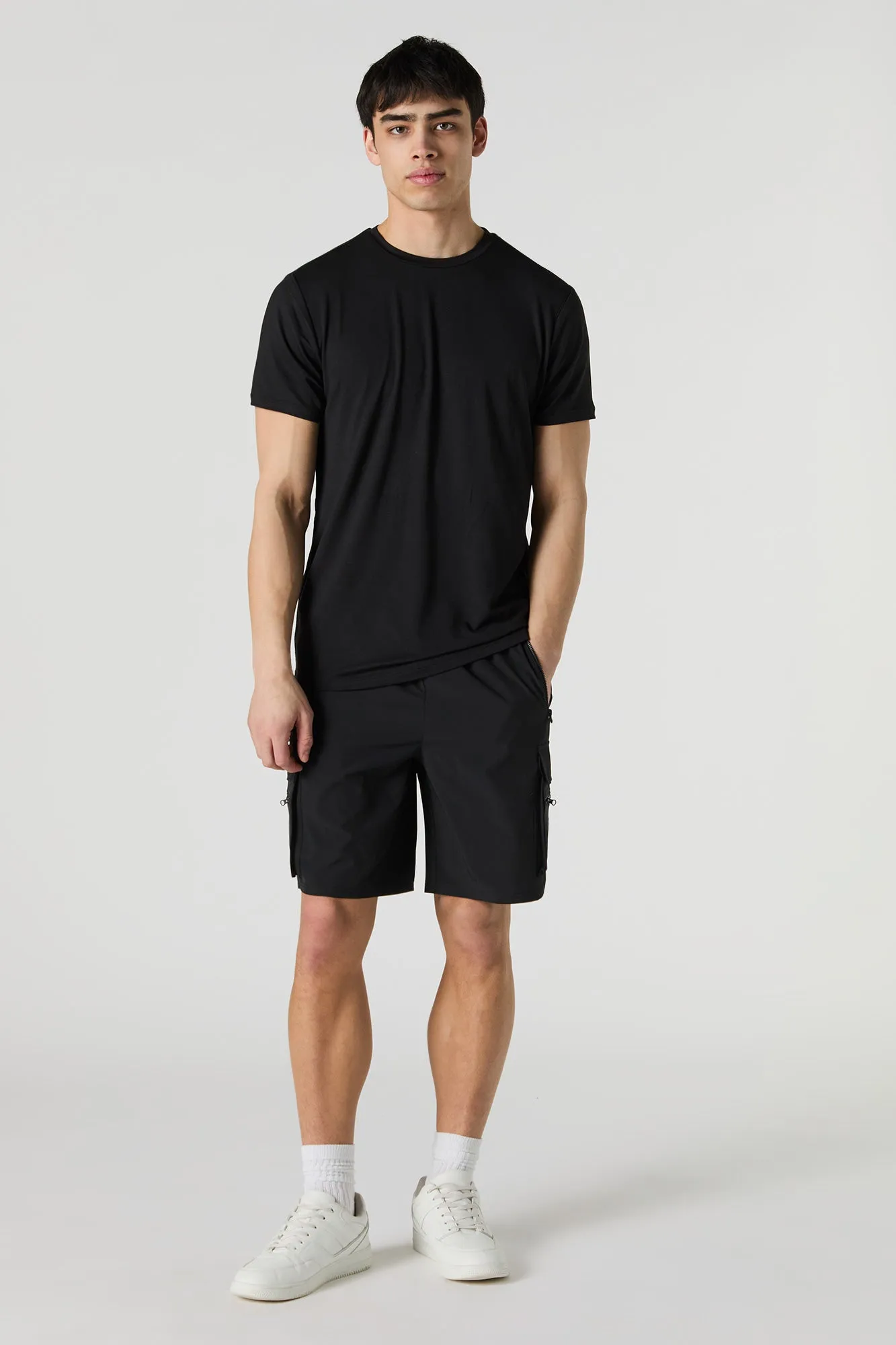 Active 4-Way-Stretch Cargo Short