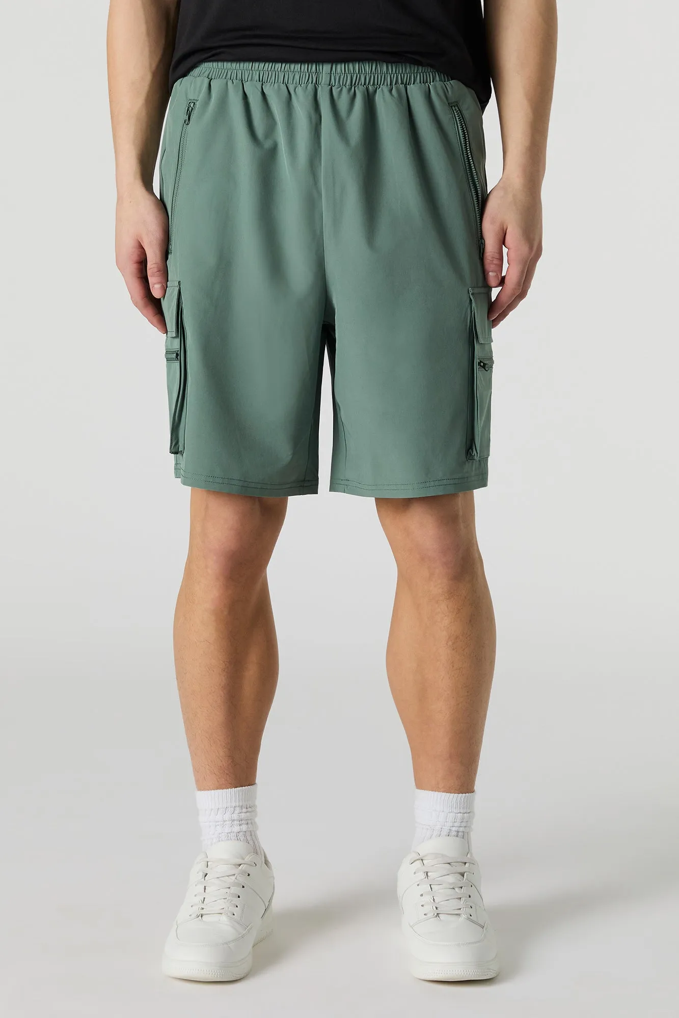 Active 4-Way-Stretch Cargo Short