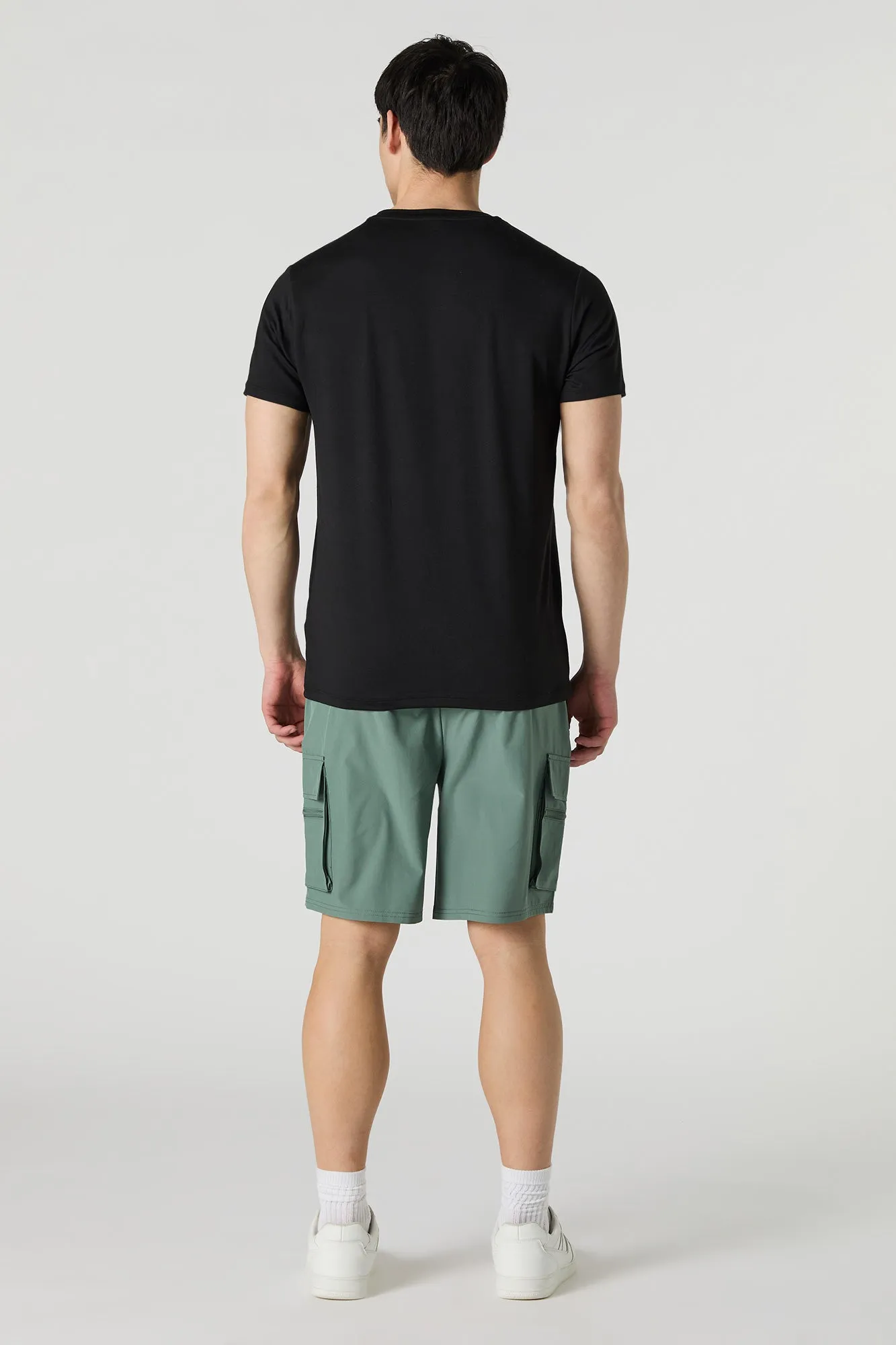 Active 4-Way-Stretch Cargo Short