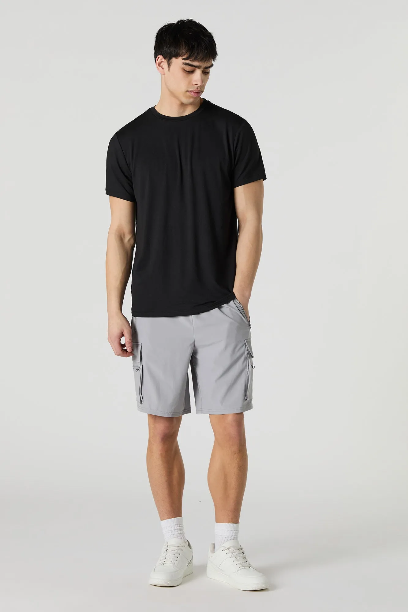 Active 4-Way-Stretch Cargo Short
