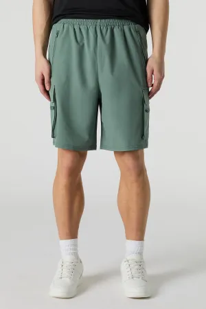 Active 4-Way-Stretch Cargo Short