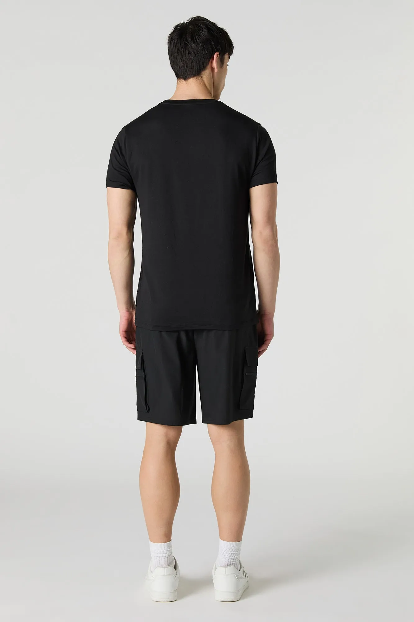 Active 4-Way-Stretch Cargo Short