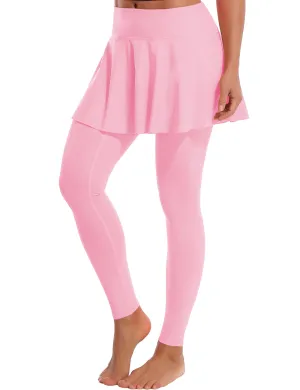 Athletic Tennis Golf Skort with Pocket Shorts lightpink_Gym