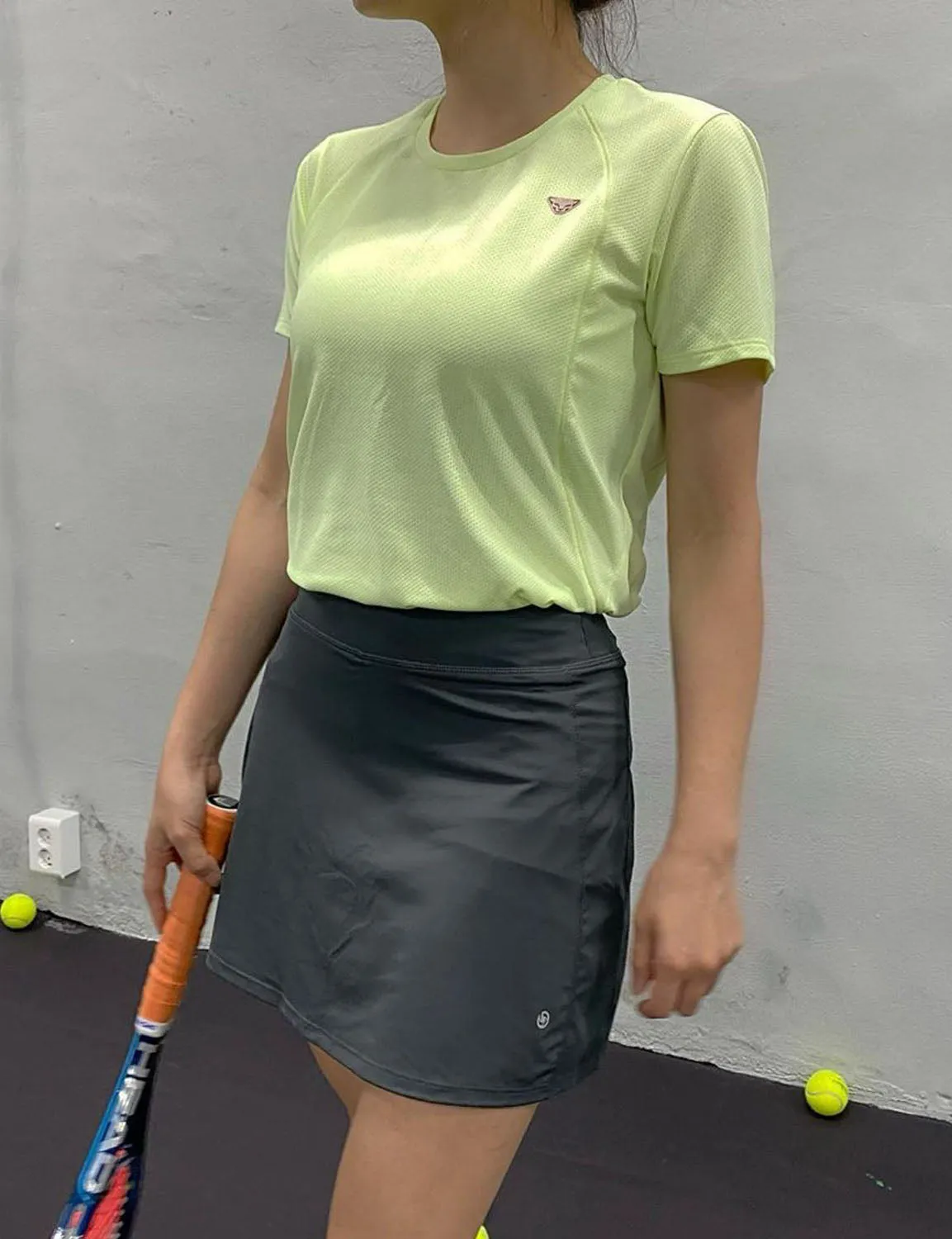 Athletic Tennis Golf Skort with Pockets Shorts shadowcharcoal ins_Golf