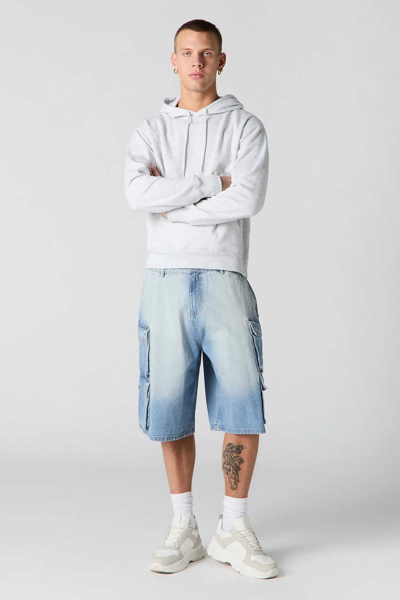 Baggy Multi Pocket Cargo Jort