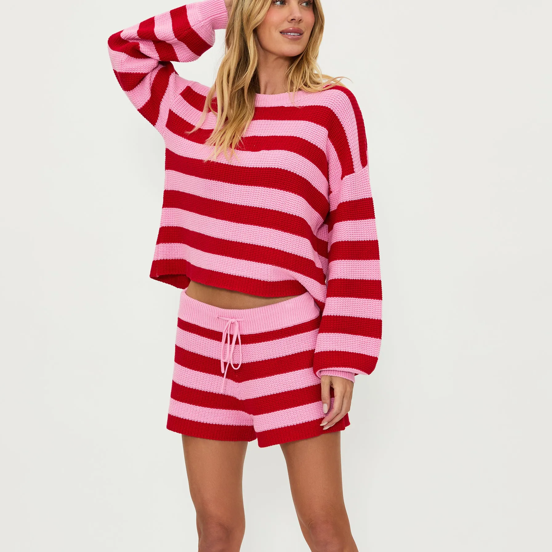 Balboa Short - Candy Cane Stripe