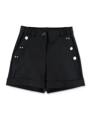 Balmain Kids Buttoned Detailed Tailored Shorts